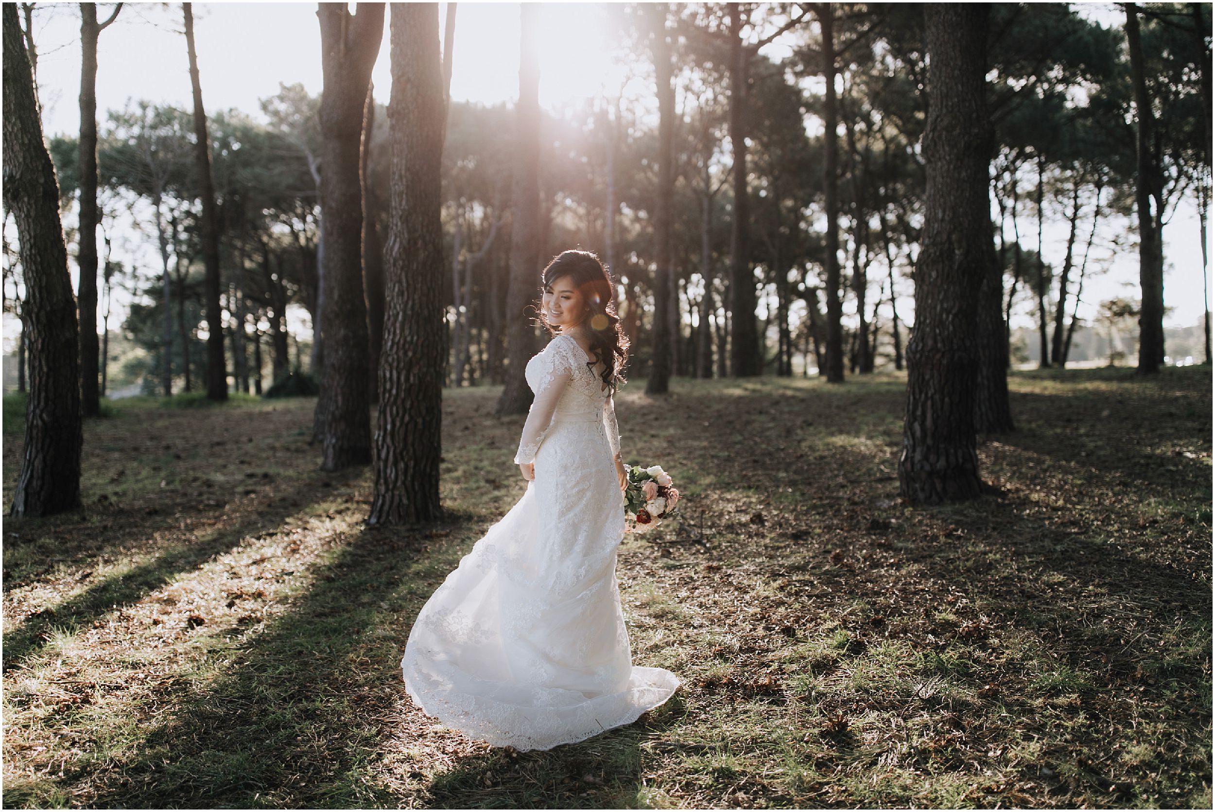 Centennial Park Wedding Portraits