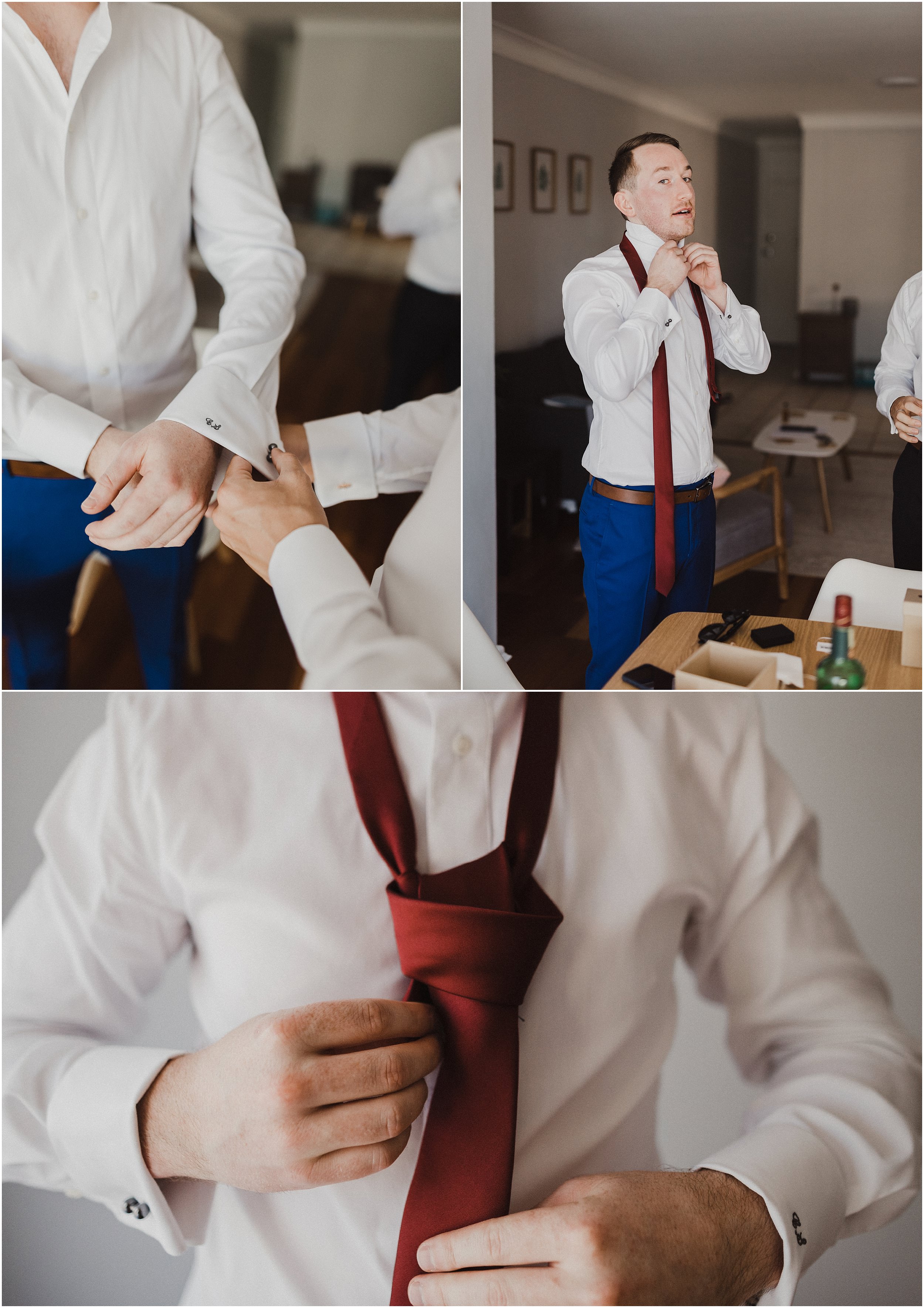 Sydney Wedding - Groom getting ready