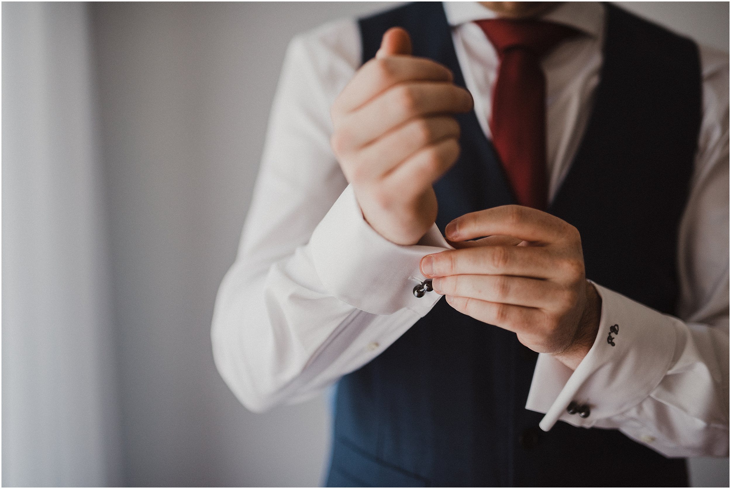 Sydney Wedding - Groom getting ready