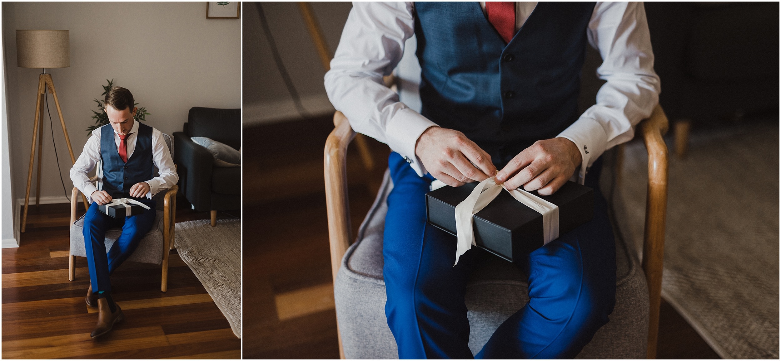 Sydney Wedding - Groom gift