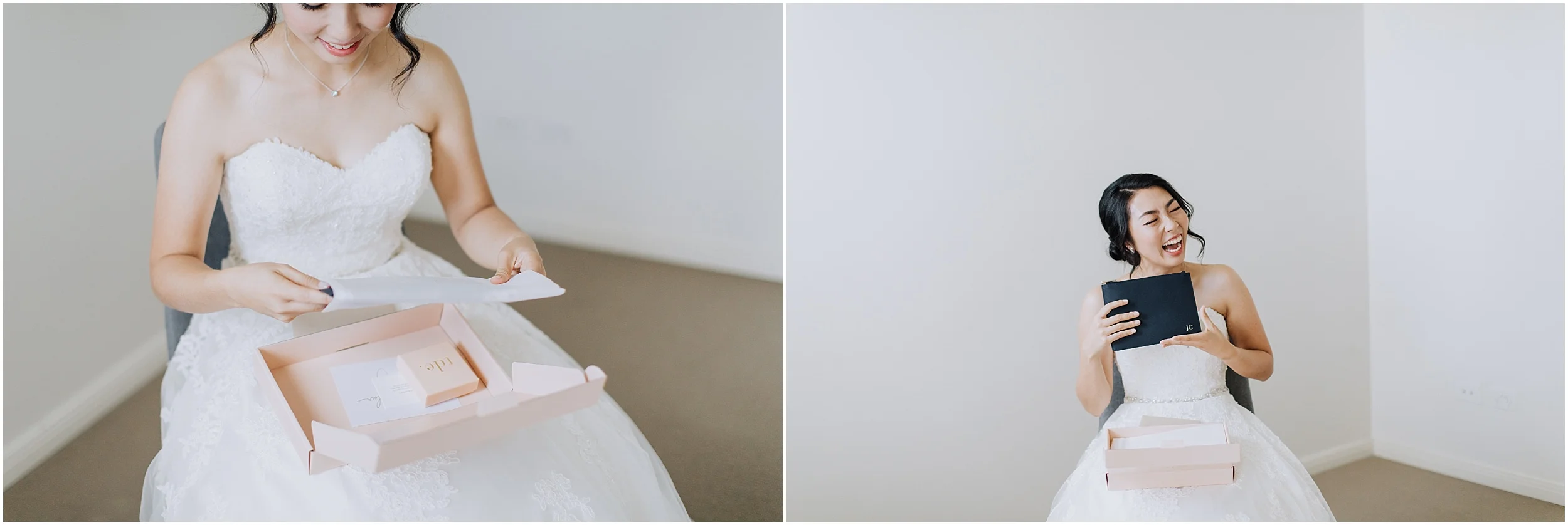 Bride's TDE clutch gift