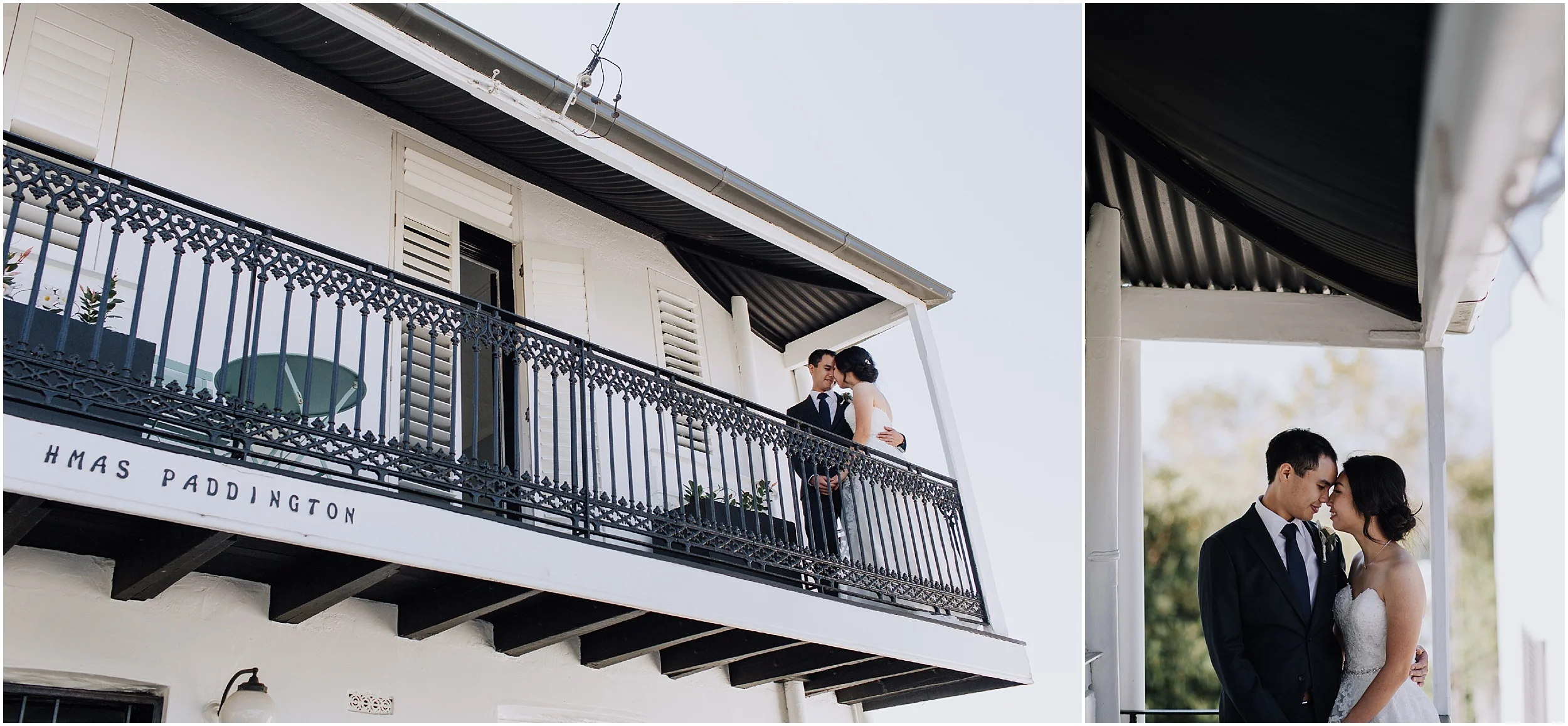 HMAS Paddington Bridal Portrait