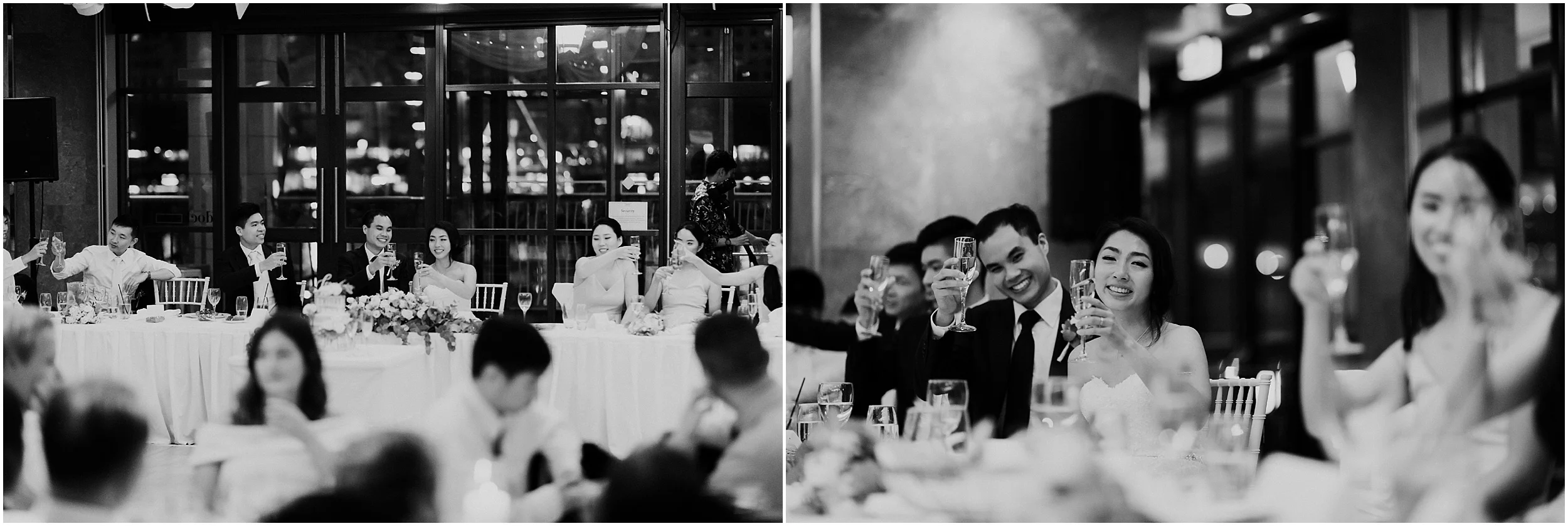 Dockside Wedding Reception guest candids
