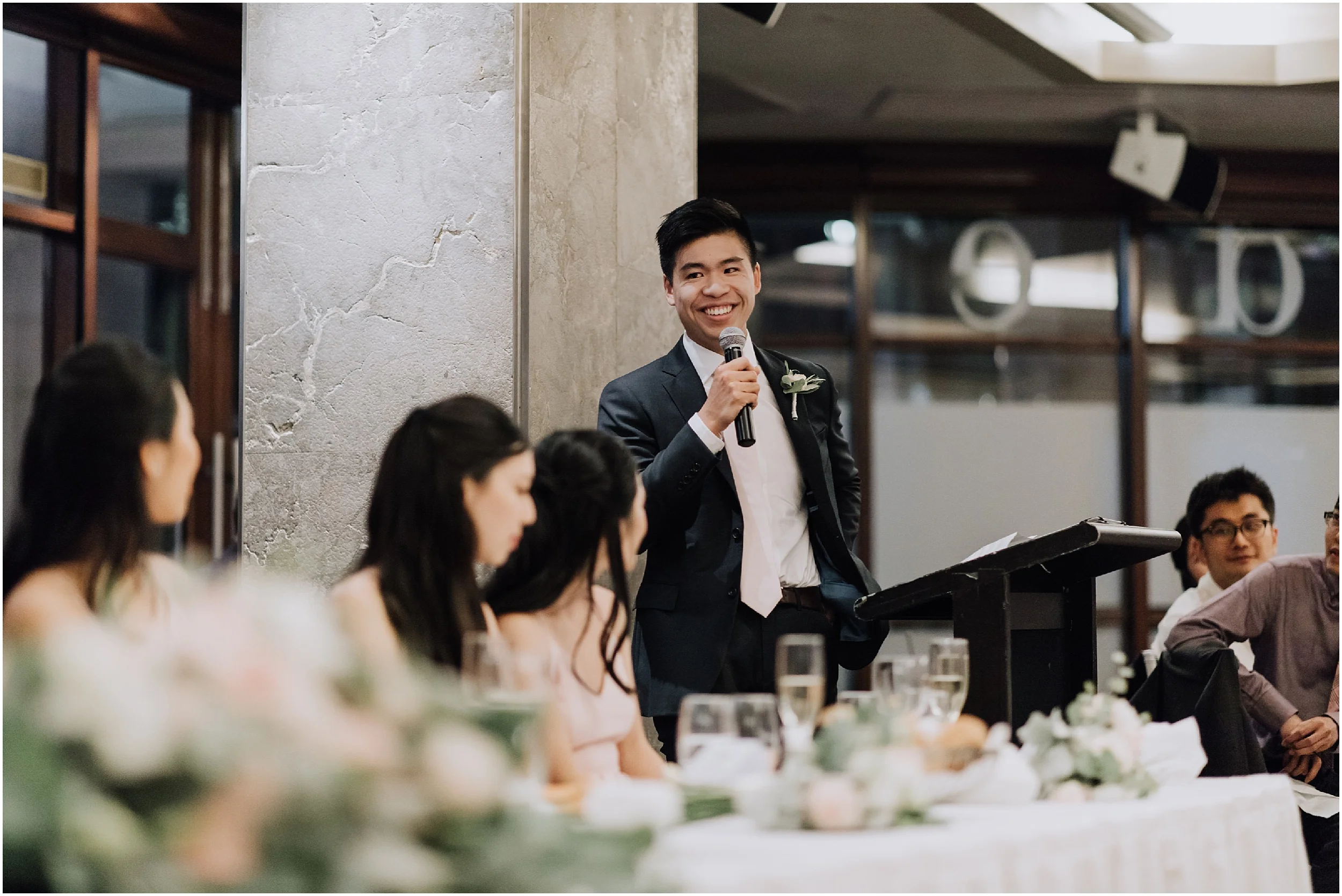 Dockside Wedding Reception Best Man Speeh