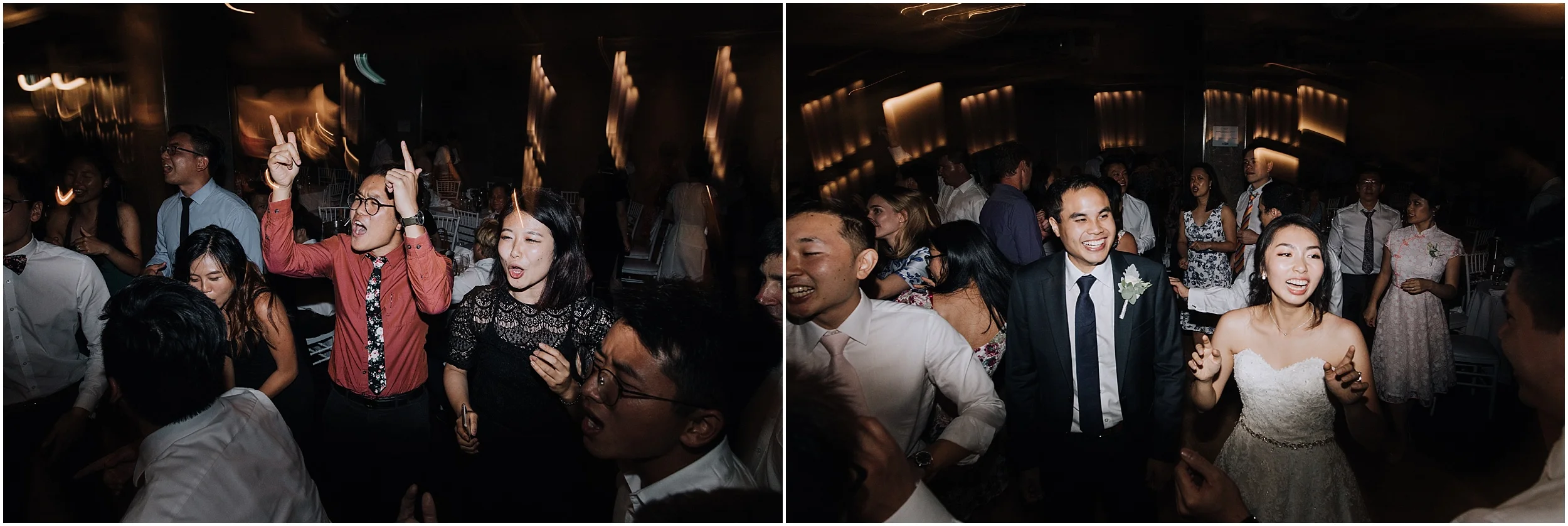 Dockside Wedding Reception Dancing