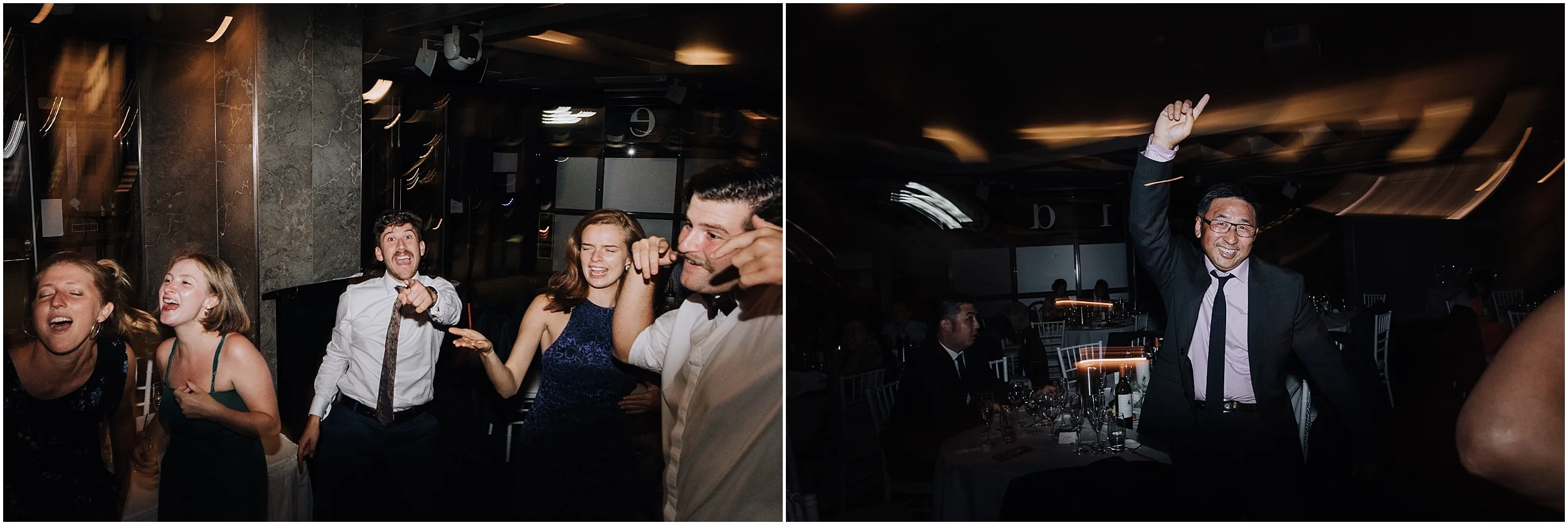 Dockside Wedding Reception Dancing