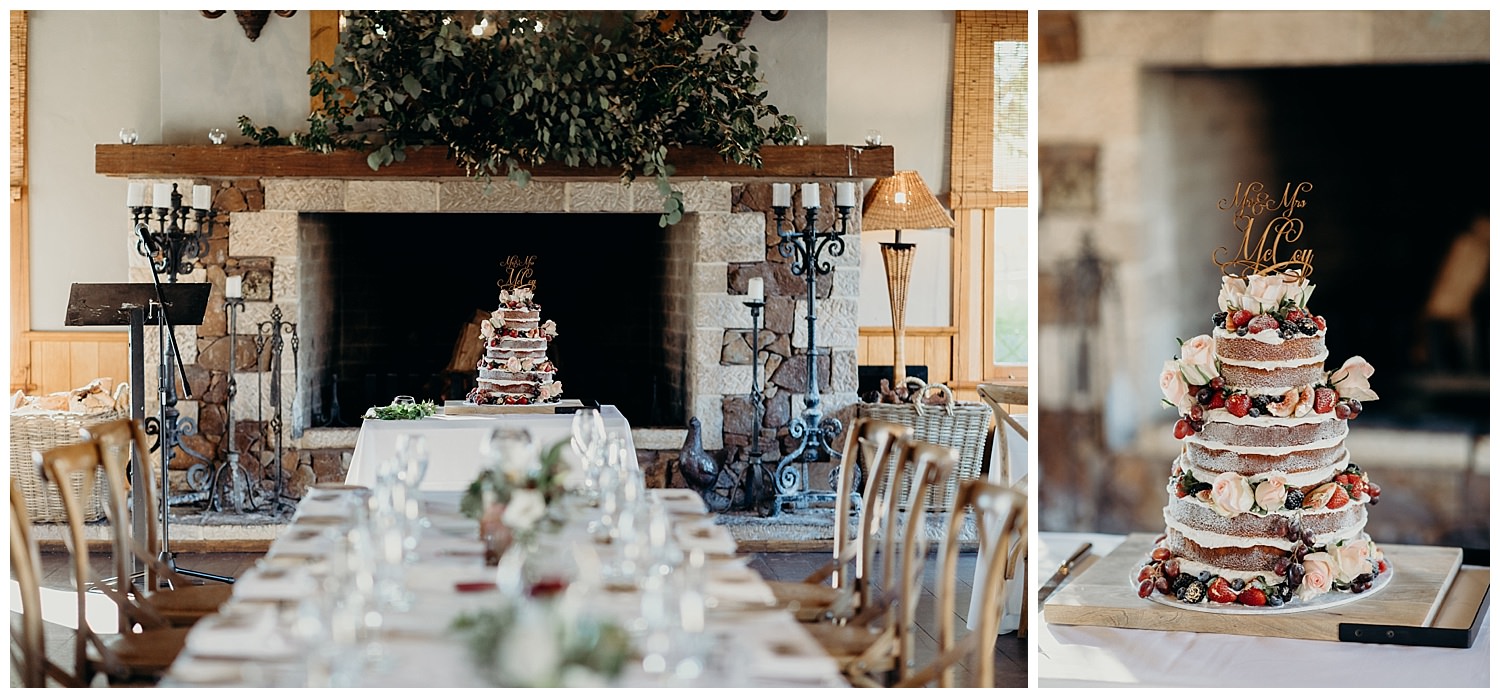 Bowral Southern Highlands Autumn Wedding - Centennial Vineyard reception room