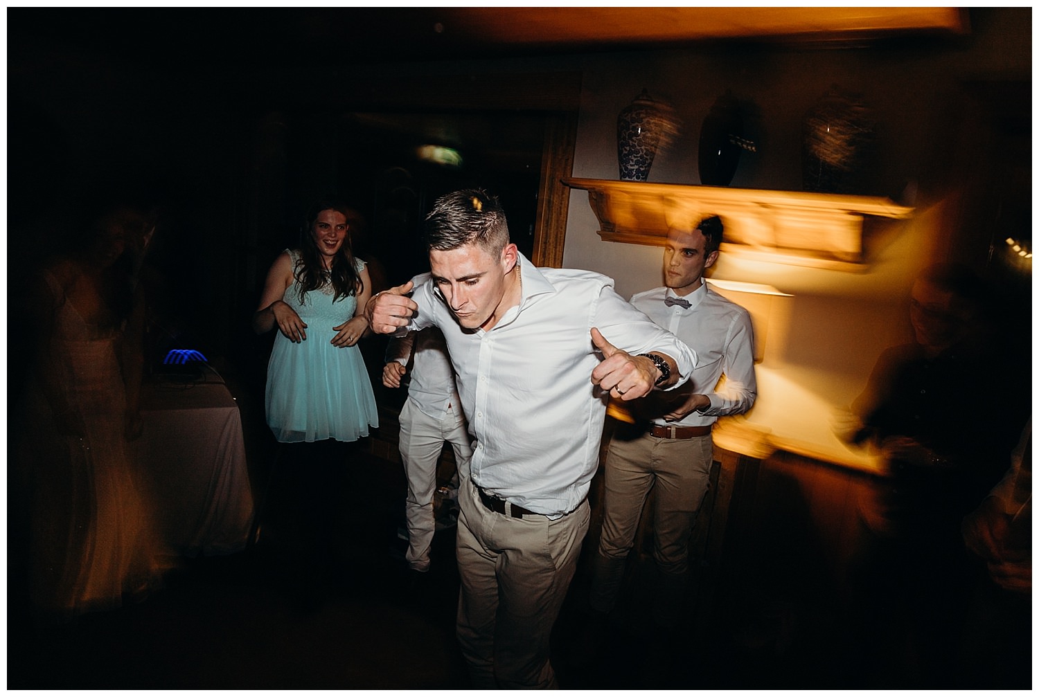 Bowral Southern Highlands Autumn Wedding - Groom dancing at Centennial Vineyards Reception