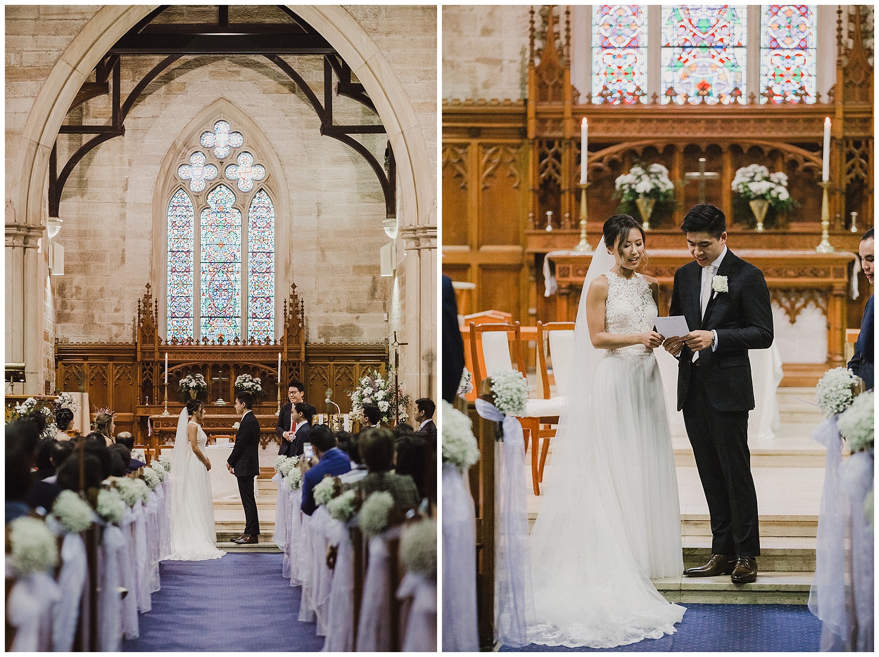 Sydney Bride and Groom at their ceremony
