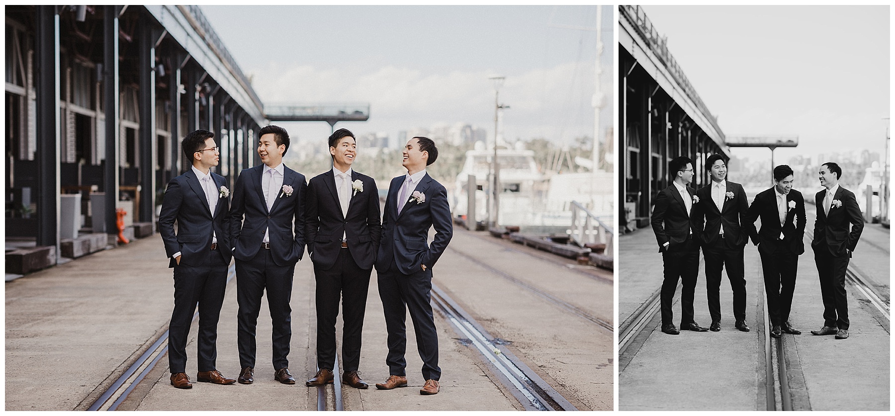 Groom and Groomsmen photography