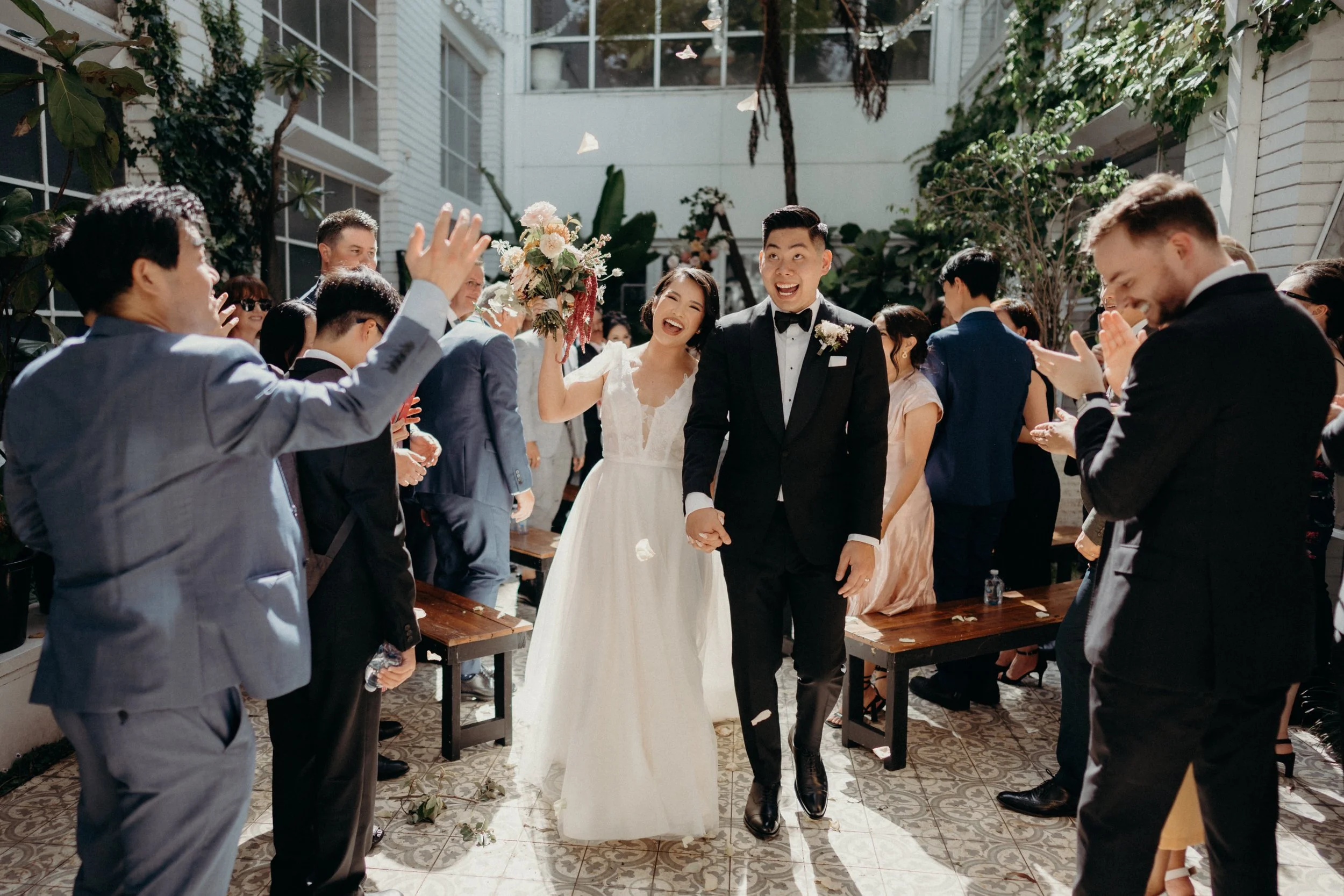 "We were immediately sold with Russell well and truly before my husband and I got engaged. We had seen his amazing work from some of our friends weddings and we were completely blown away."