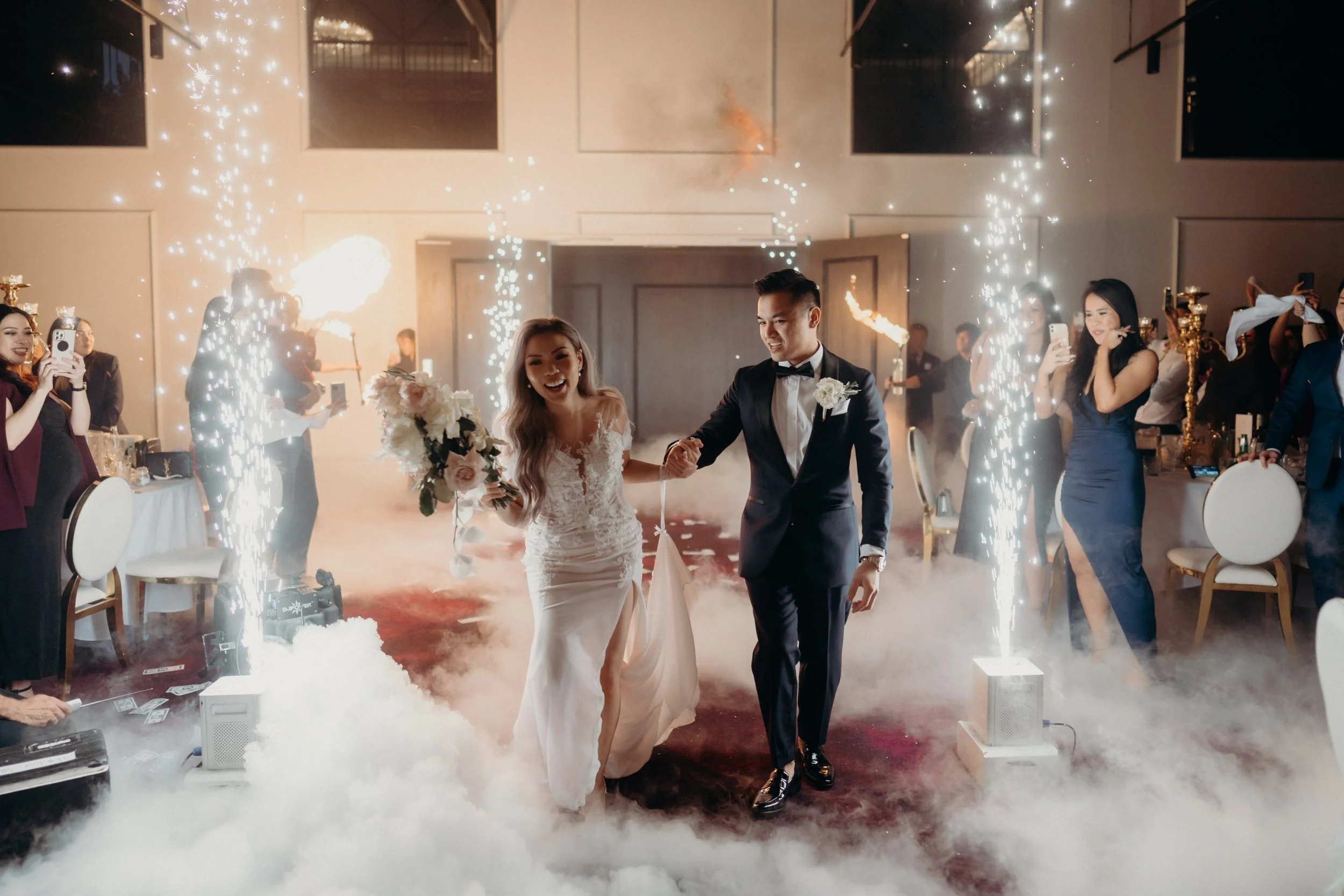 "Russell was the best investment we made for our wedding. His vision and style is timeless and looking through the photos of the day we felt we were re-living our wedding".