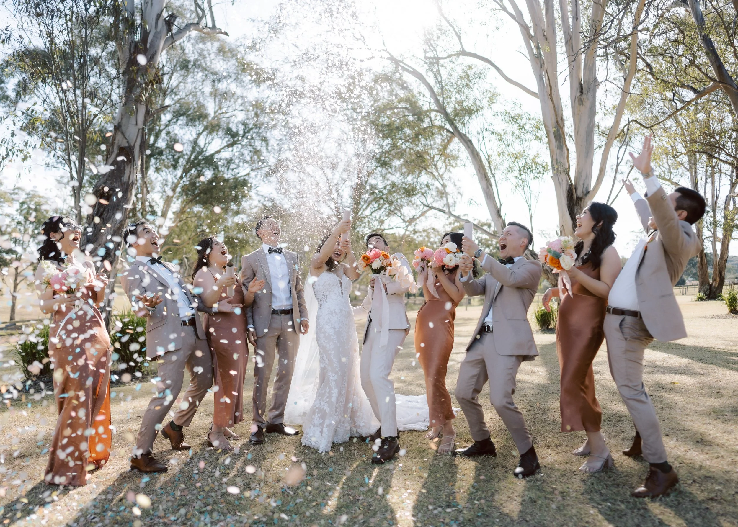 "The first thing we booked in for our wedding was Russell after seeing him in so many of our friends' weddings"