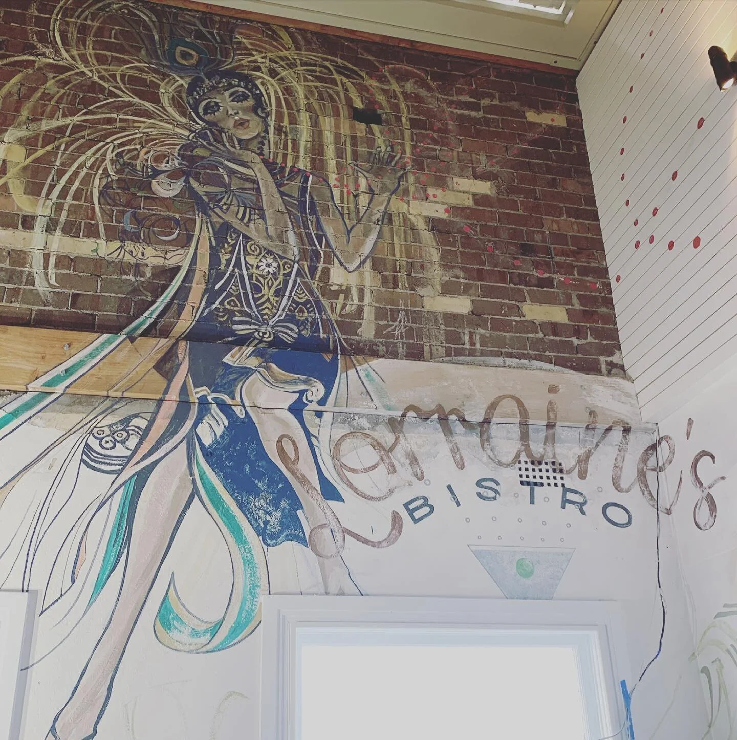 A L M O S T ready ... Lorraine's bistro opening this Wednesday 14-4-21 @lorraines_au @robinhoodhotel @evepaterson