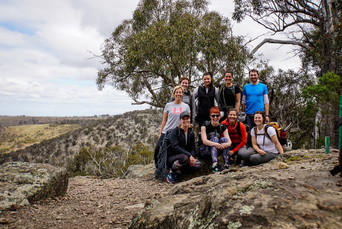 A previous SWW climbing workshop with Melbourne Climbing School in October!