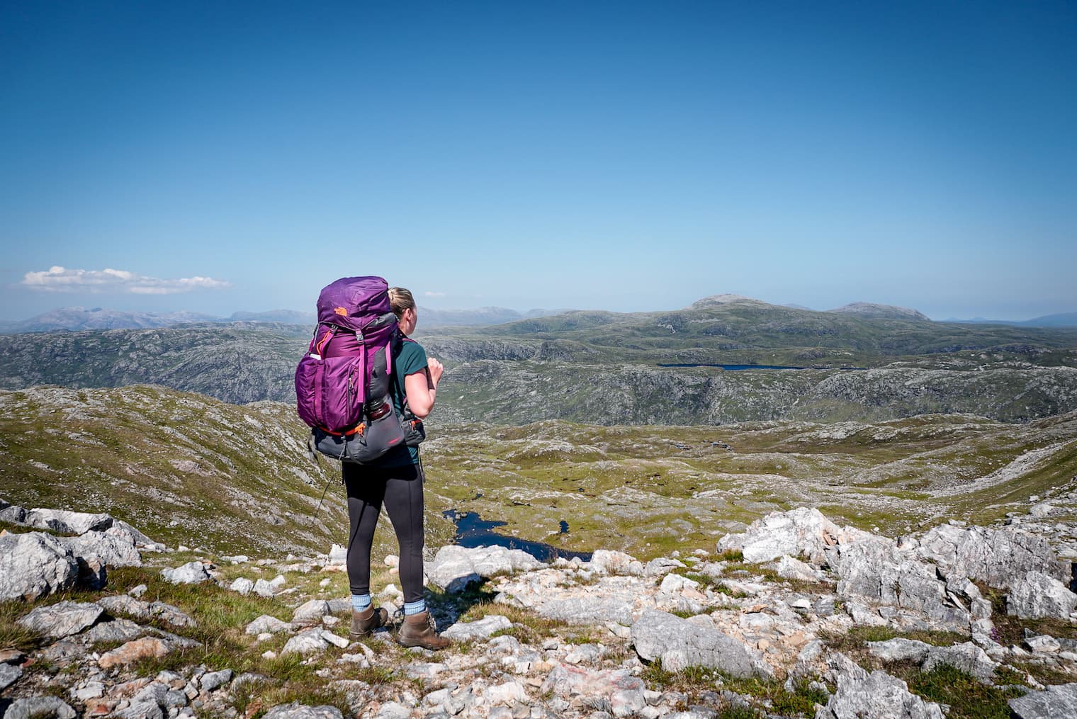Hiking through Assynt- one of the most gruelling days in the heatwave.jpg