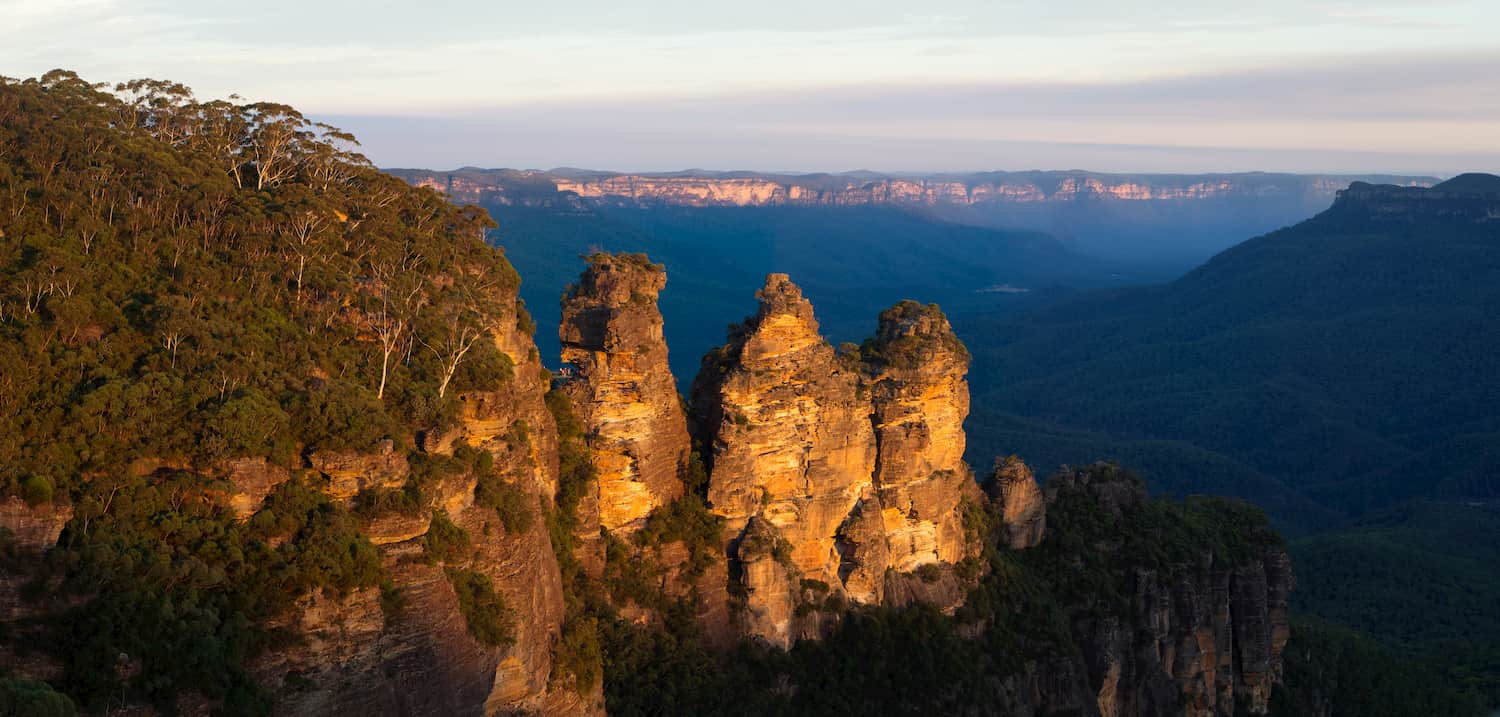 Three Sisters, Blue Mountains National Park. Image Source: Adobe Stock