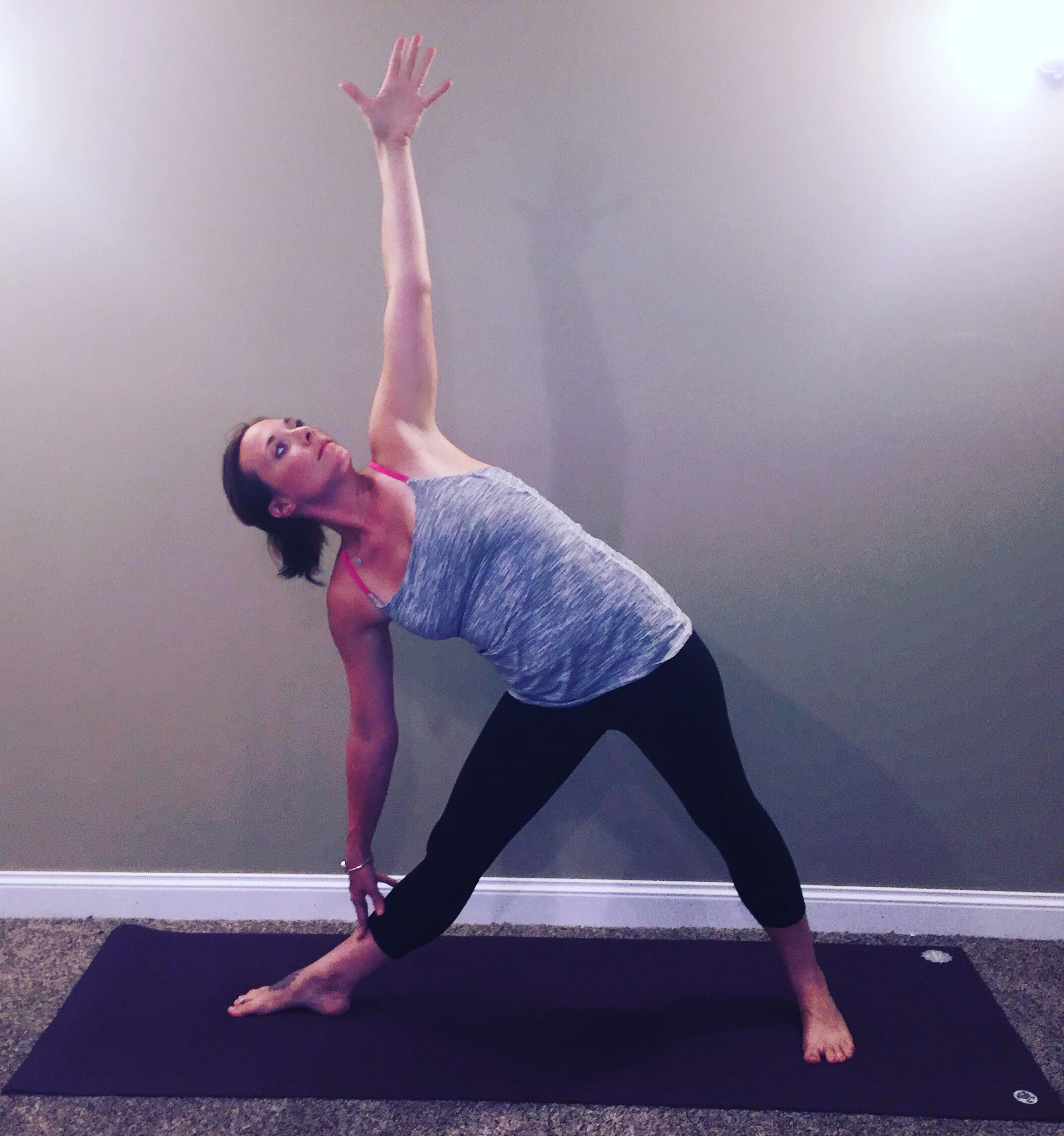 Triangle Pose Utthita Trikonasana