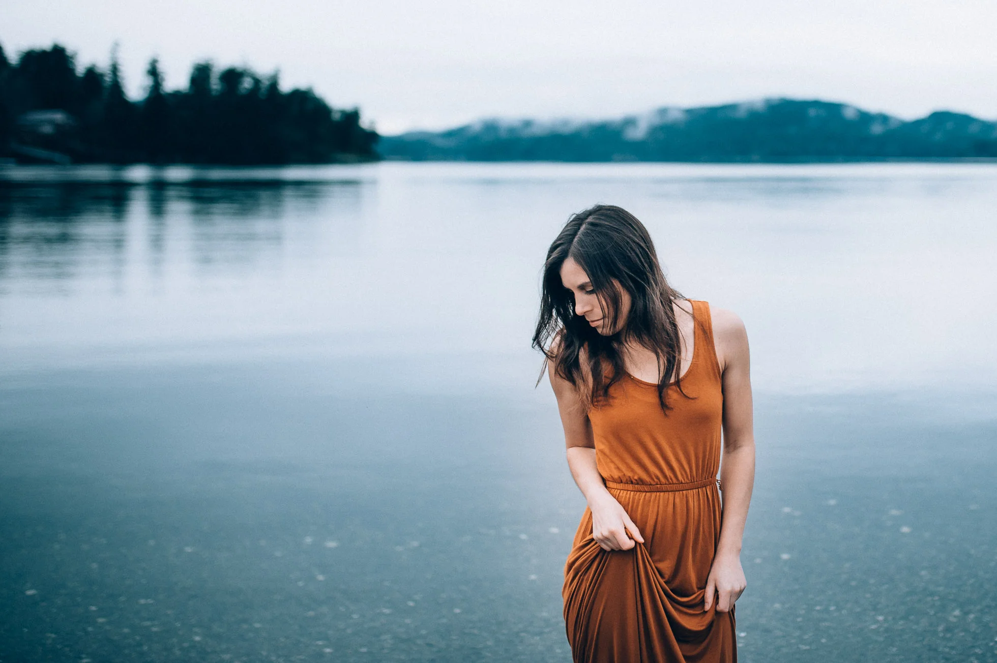 "It's important to get in front of the frame when you're usually the one behind it. Sometimes I have to remind myself that I exist, too! Self portraiture is a way to express how I feel and to be confident." Find Ebony HERE