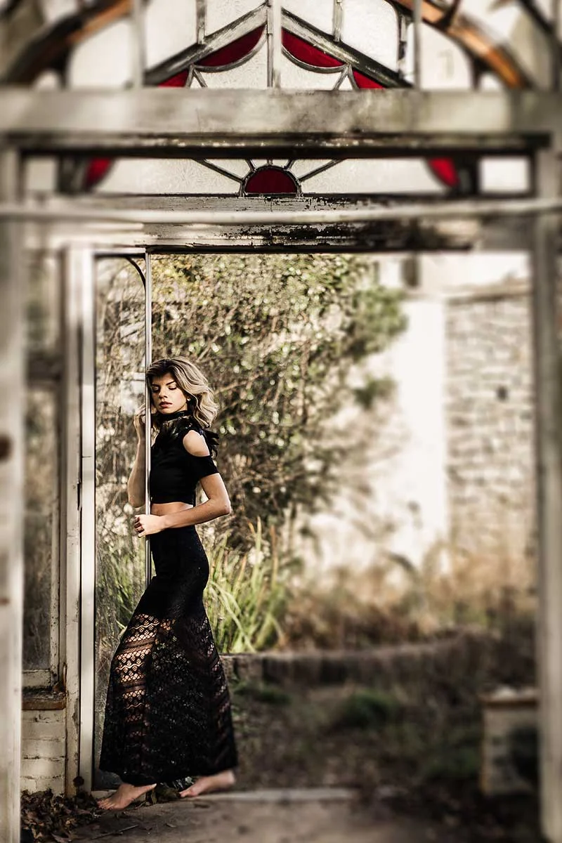 Atlanta-abandoned-greenhouse-with-model-Jenna-Schulz-in-black-lace-skirt-by-photographer-Chanel-French.jpg