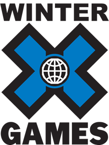 Winter X Games Logo Ski Snowboard Board Aspen CO Colorado Snow Dreams.png