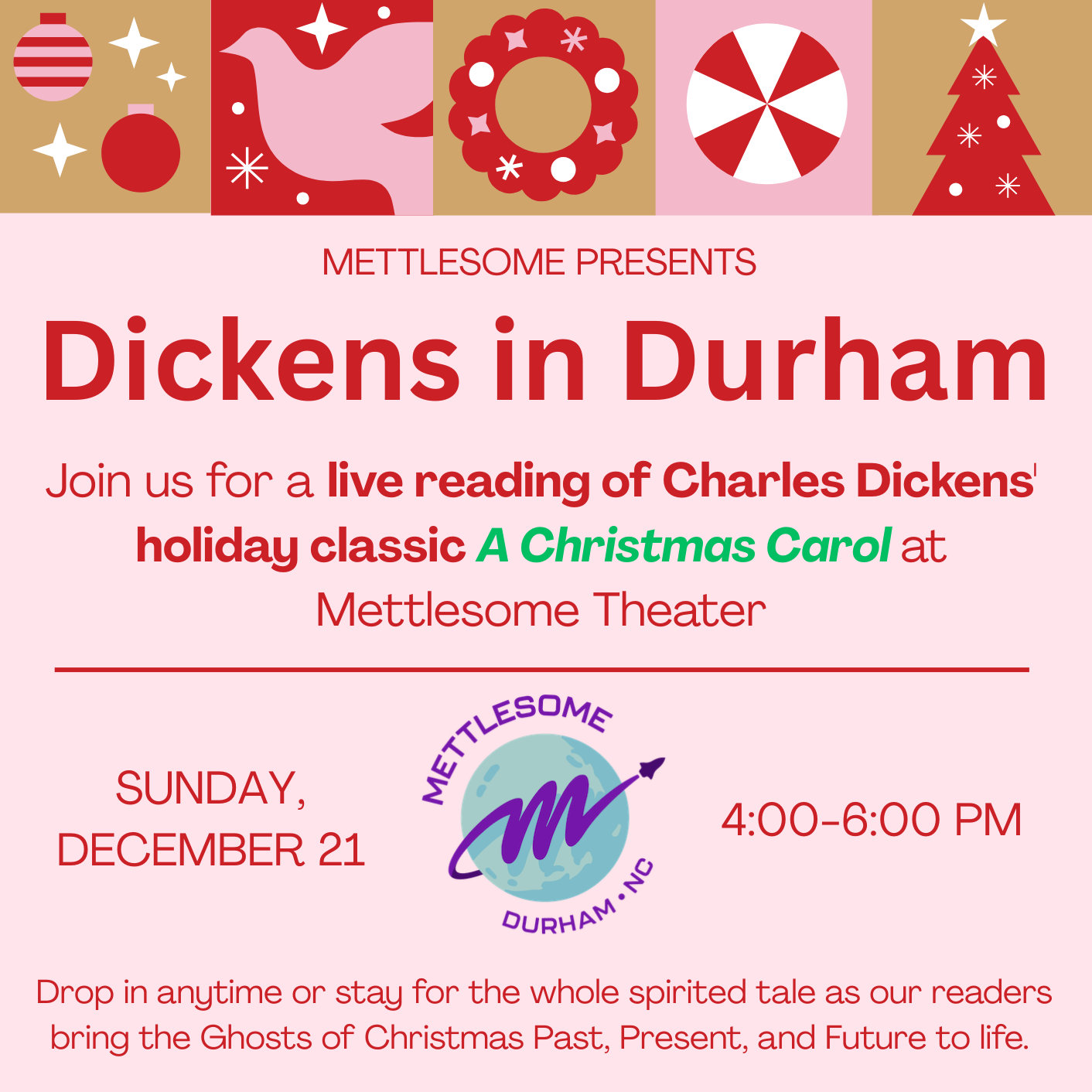 Dickens in Durham: A Christmas Carol Reading