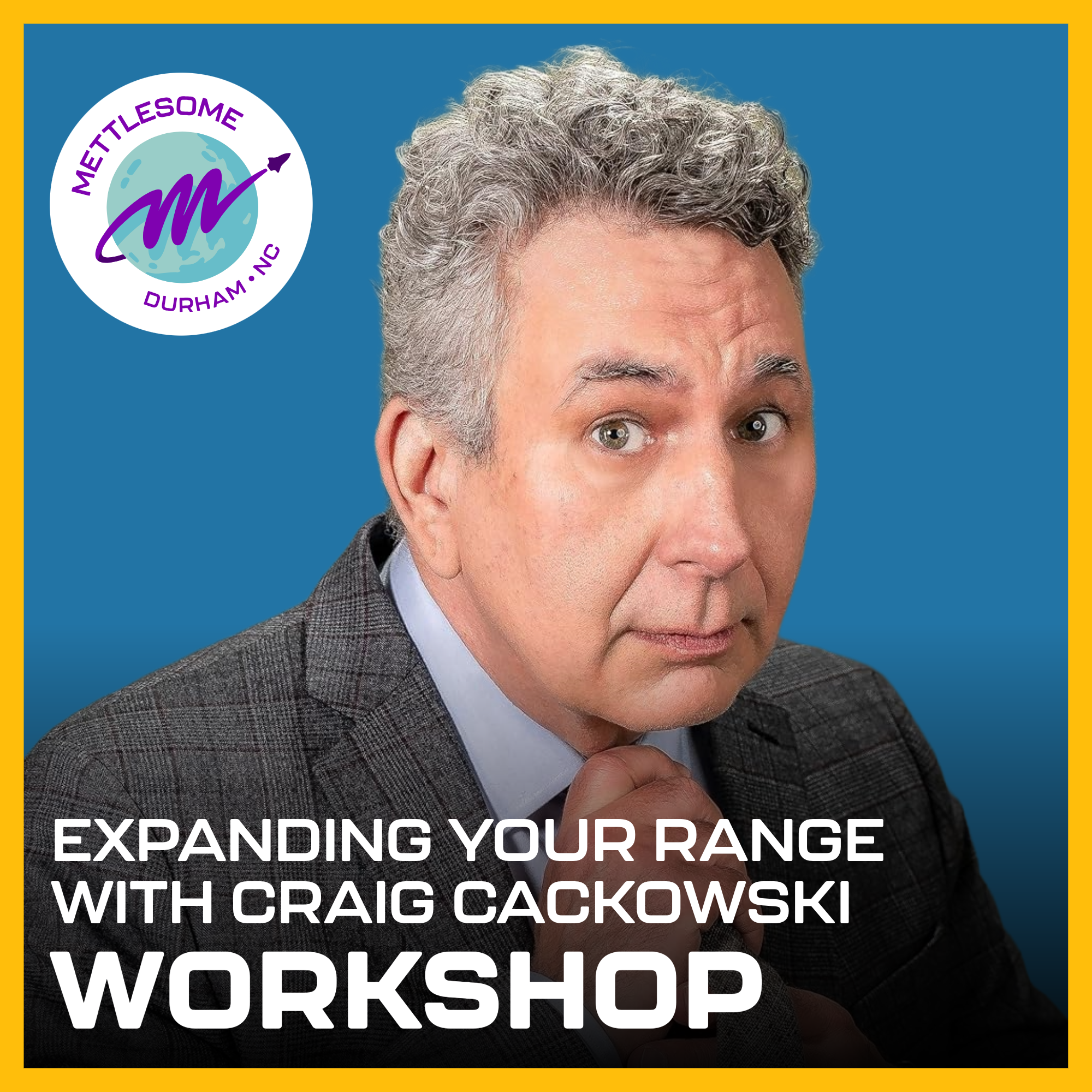 Expanding Your Range: A Character Workshop with Craig Cackowski