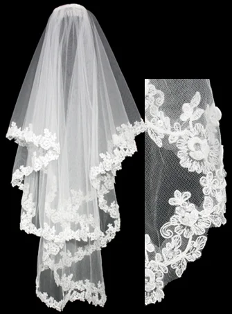 Hip Length Veil - VE 2726