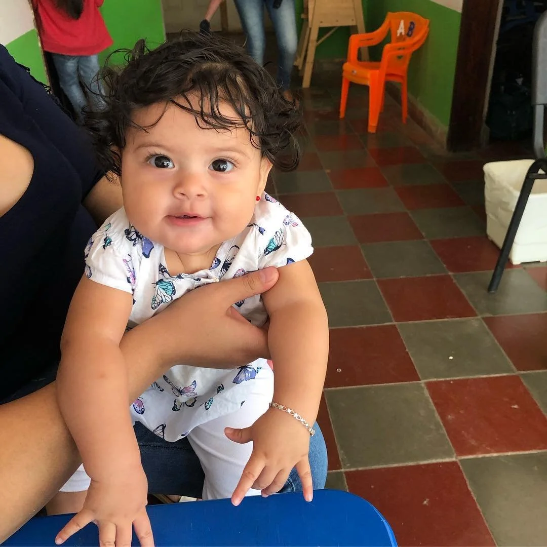 Our little patients at CRILE. Que lindos son!