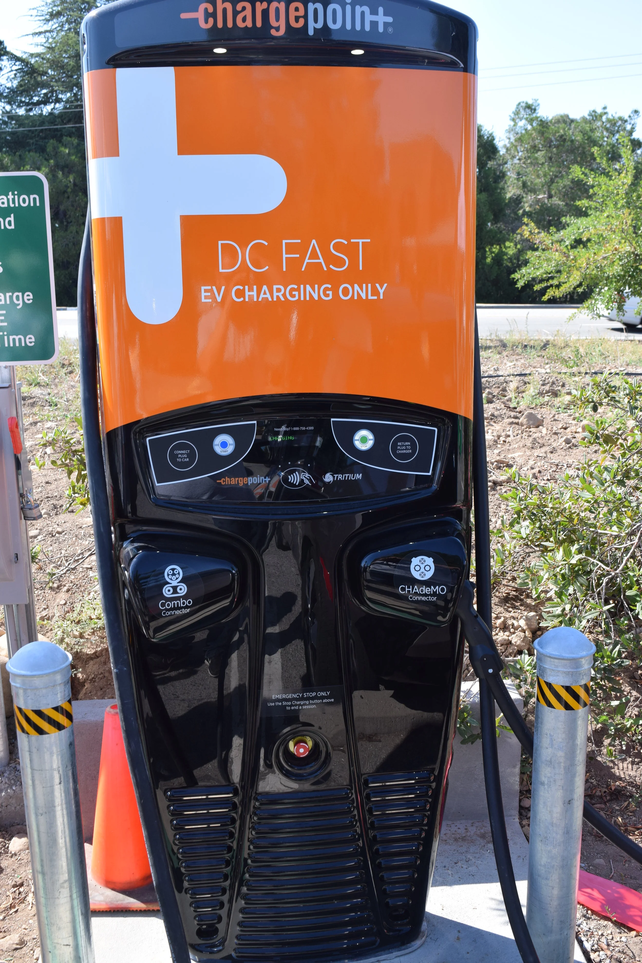 City of Saratoga's First Fast EV Charge Station