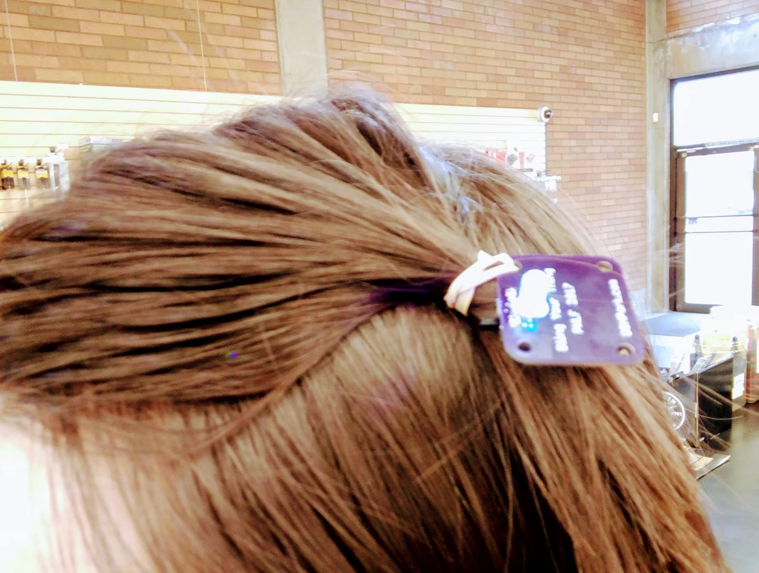 put it in your hair