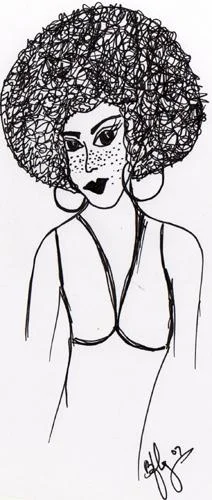 Drawing by Karol BFly Pabon 