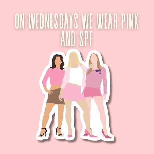 On Wednesdays we wear pink💕 But don&rsquo;t forget or your SPF ☀️
*I&rsquo;m enjoying some much needed family time in Florida this week, CATHY will be at the Spa Thursday, Friday, Saturday for appts and Product pick ups💕