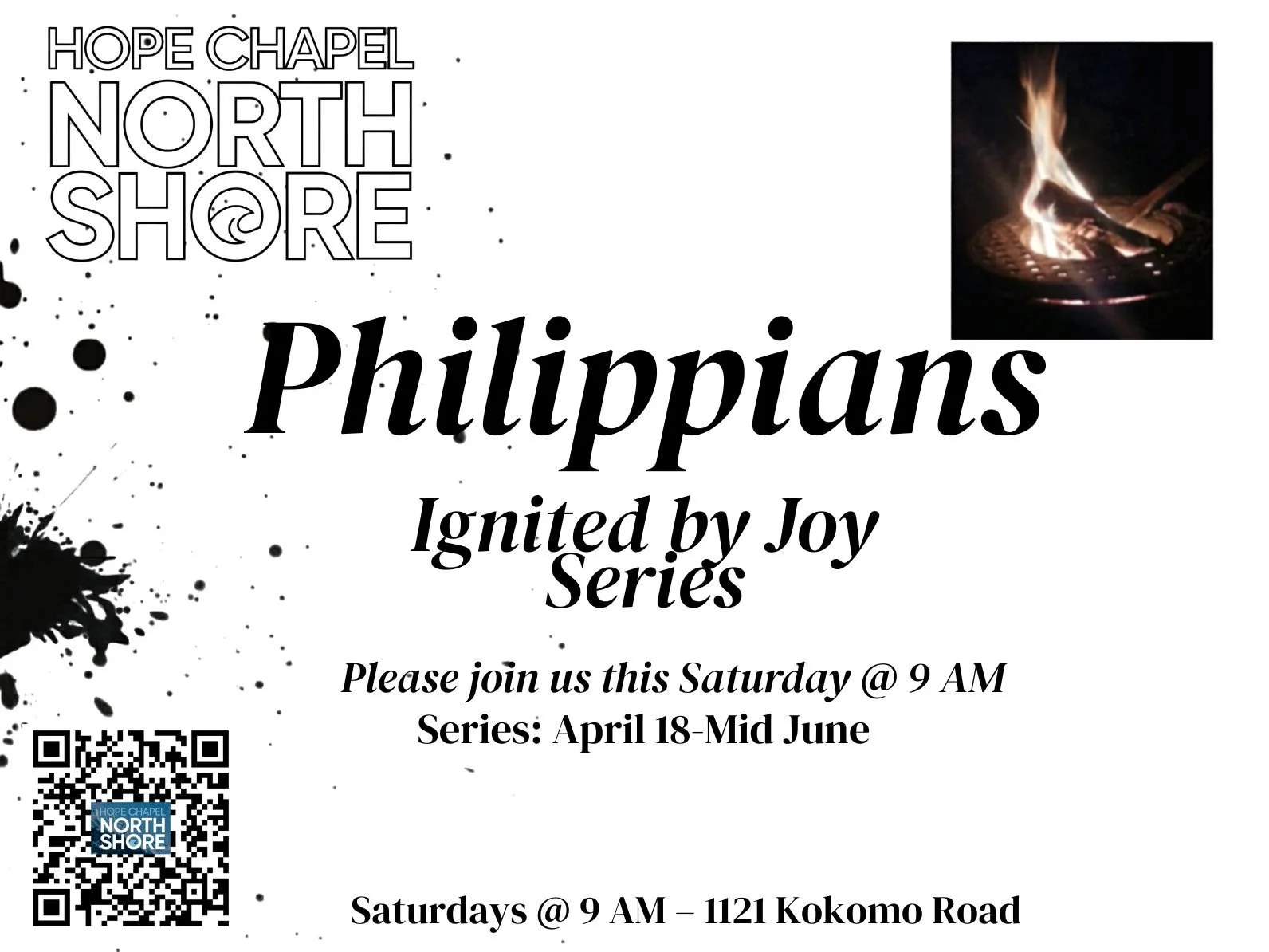 Ignited by Joy: A New Philippians Series at Hope Chapel North Shore