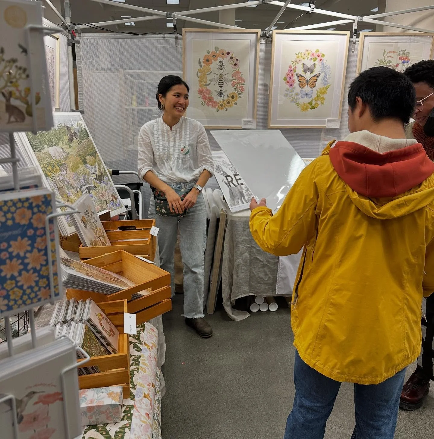 Art in the wild. So proud of @stacy.hsu.art for her first ride at @urbancraftuprising ✨