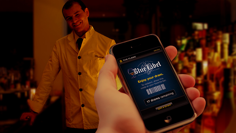  The Walker digital platform The Flask for Johnnie Walker by Tom Morhous and AKQA 
