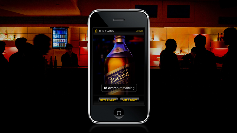  The Walker digital platform The Flask for Johnnie Walker by Tom Morhous and AKQA 