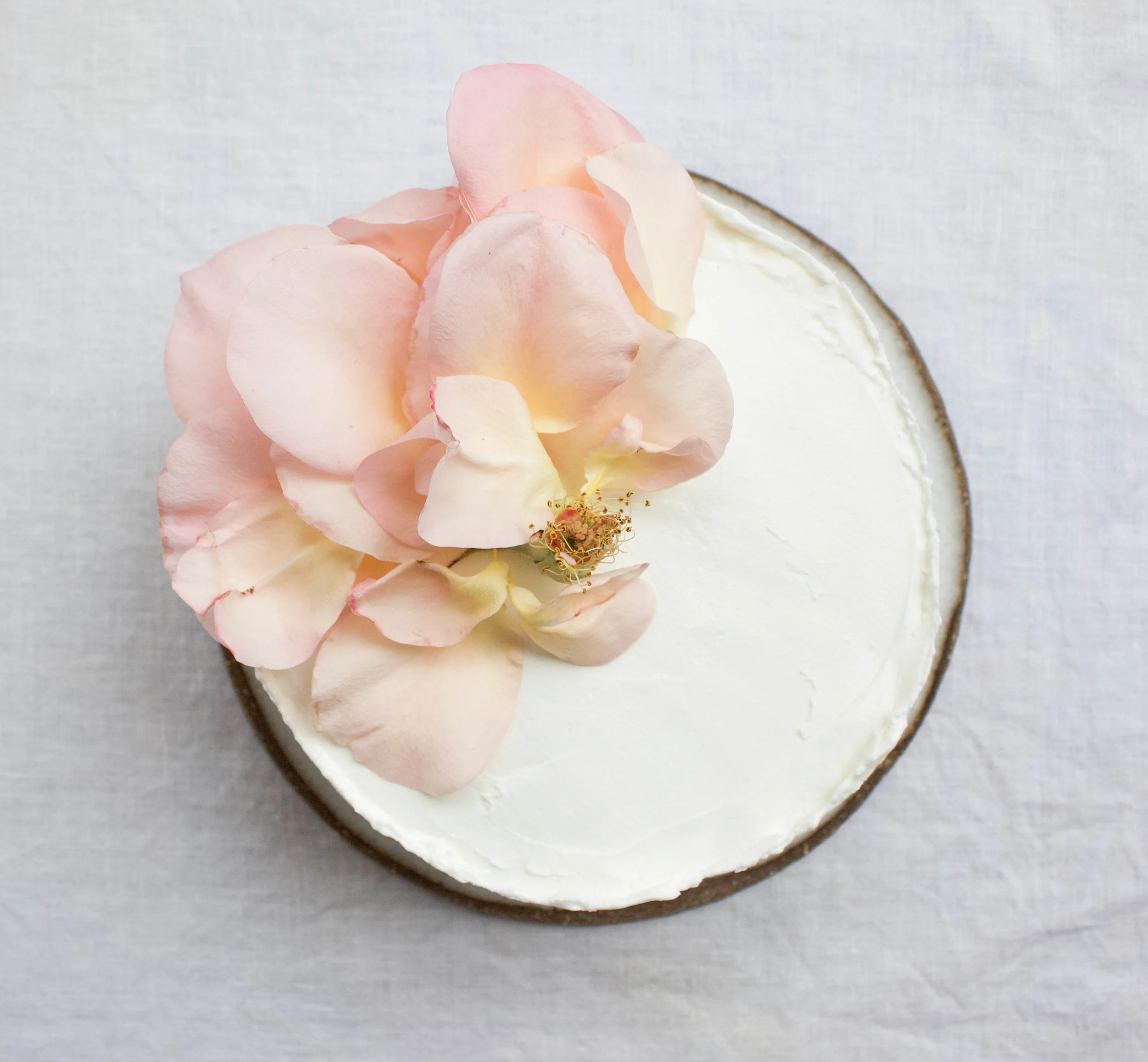 < salted caramel w/ vanilla frosting >