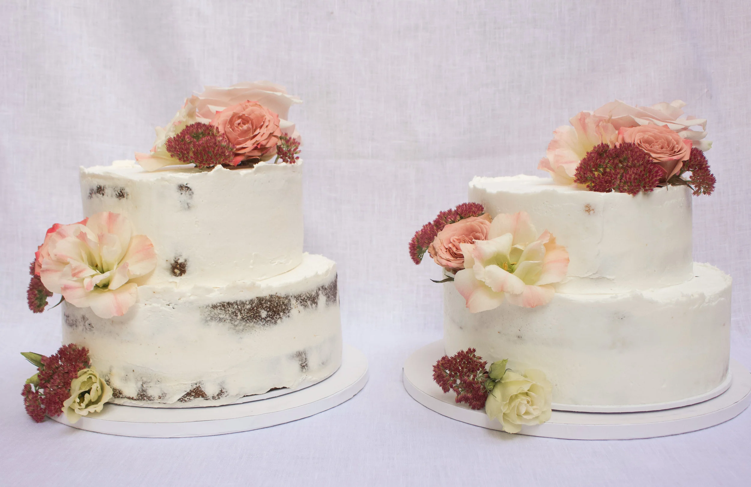 < vegan wedding cakes >