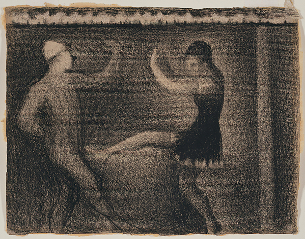 The Dancing Clown by Seurat
