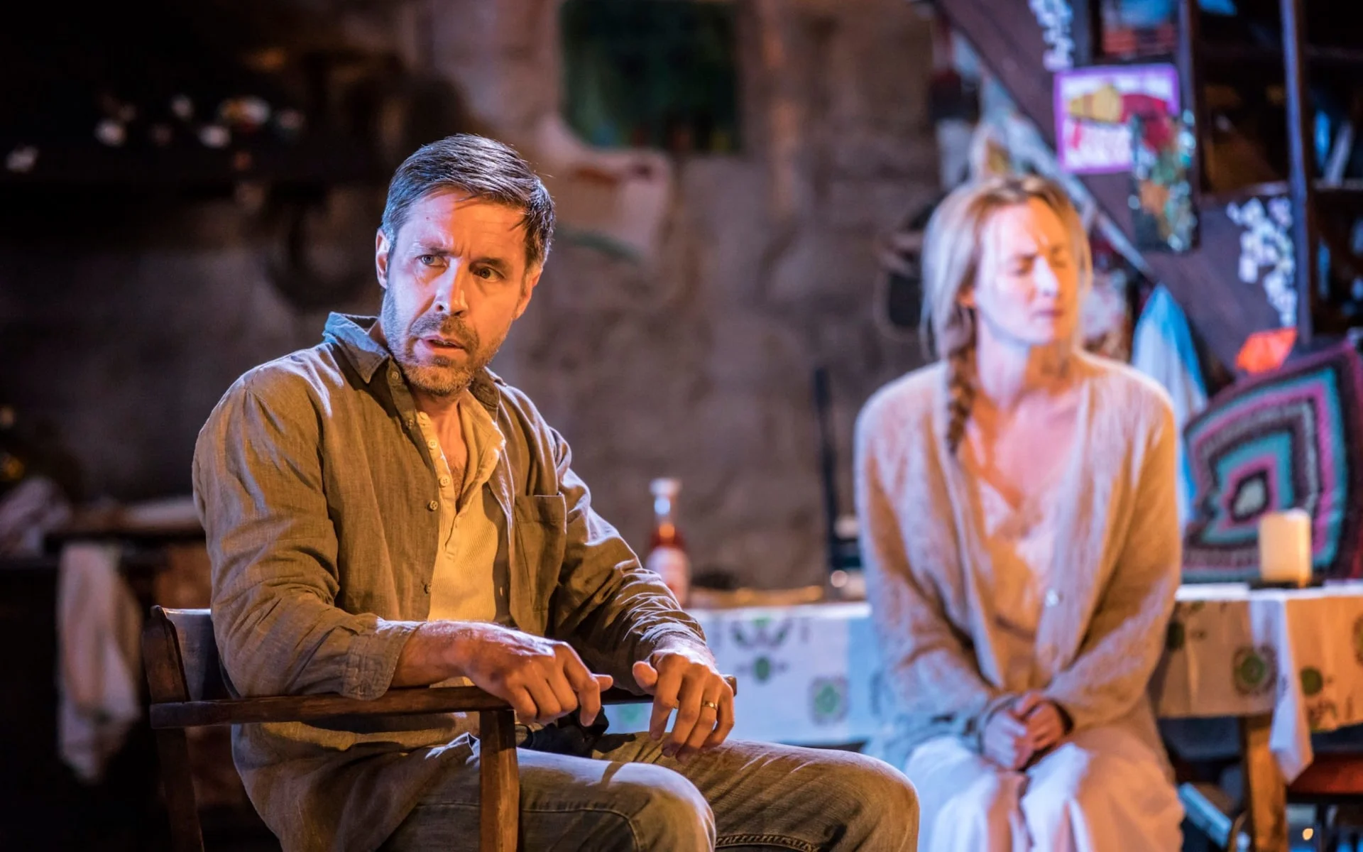Paddy Considine and Genevieve O’Reilly