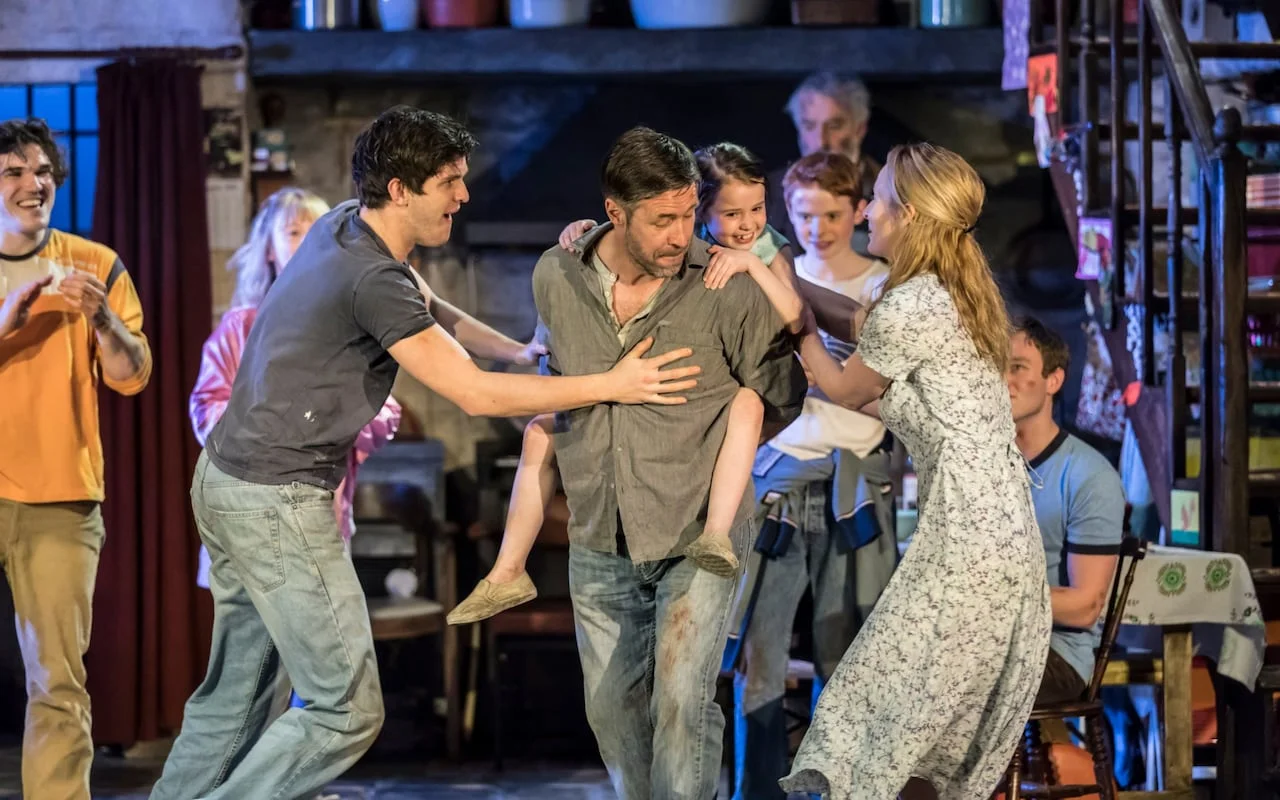 The Cast of the Ferrymen Credit: Johan Persson