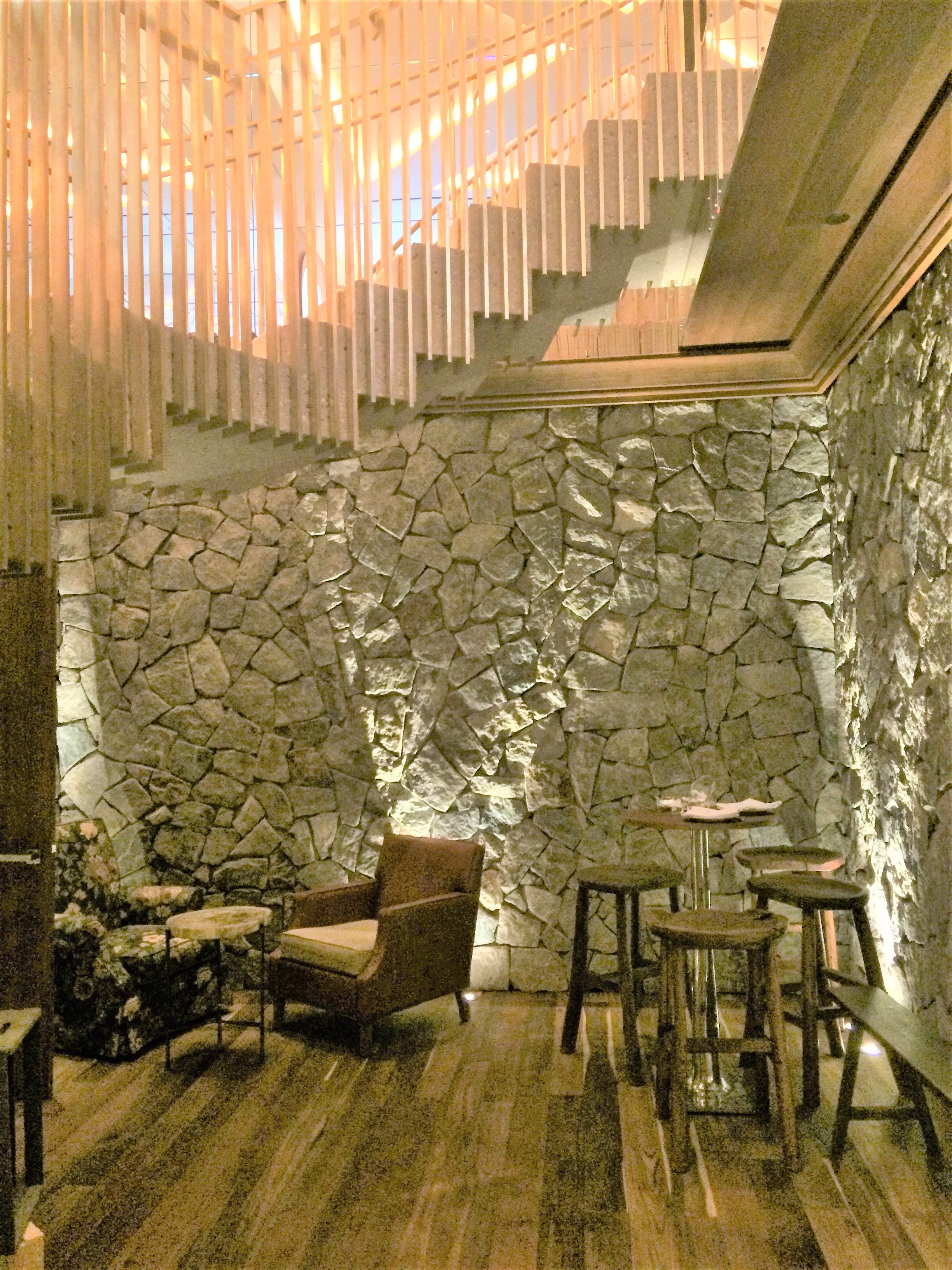 Stairway to Heaven: From the Bar to the Main Dining Room