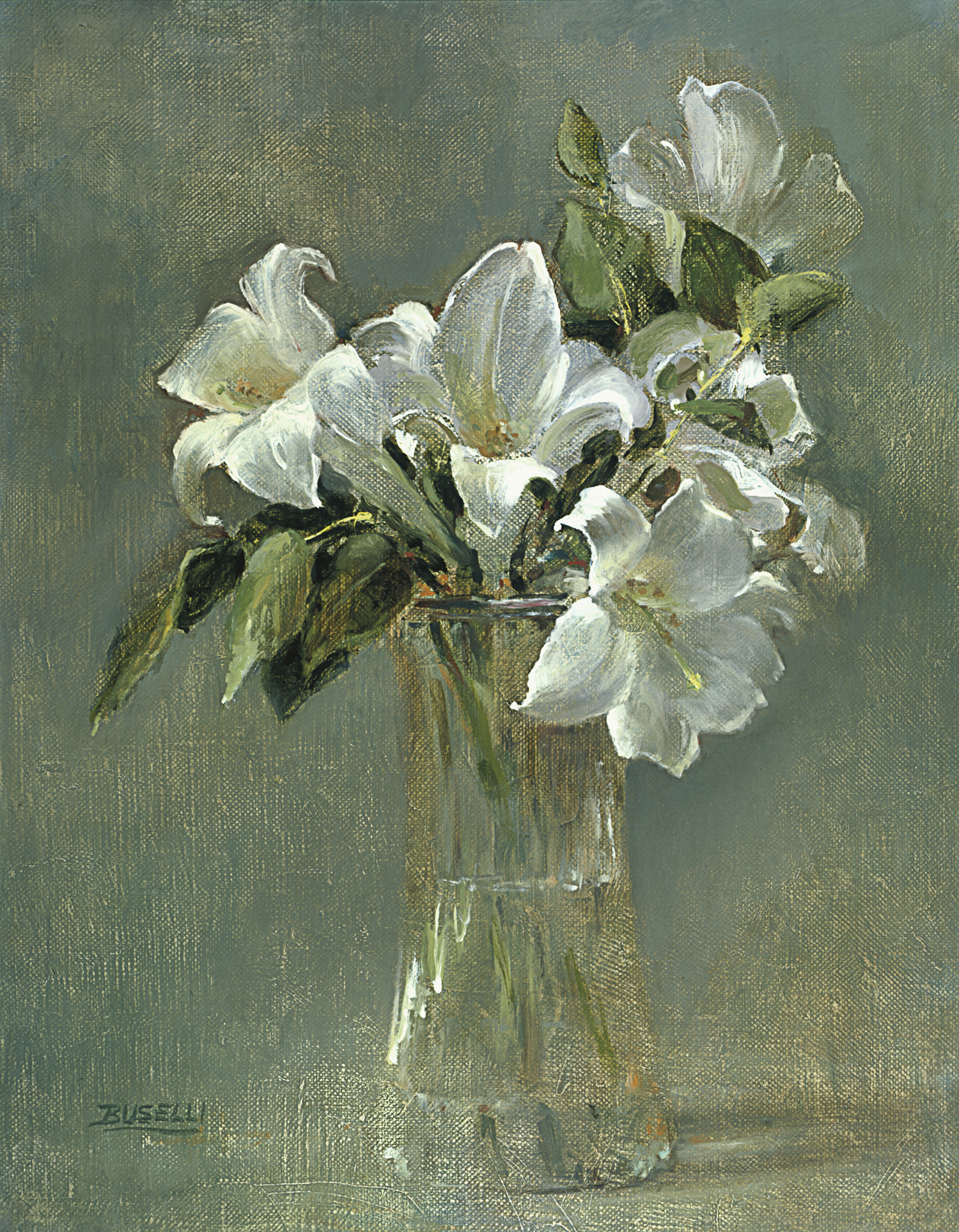   LILIES   OIL PAINTERS OF AMERICA NATIONAL EXHIBITION  | GALLERY AMERICANA | CARMEL, CA  oil on linen | 18" x 15" 