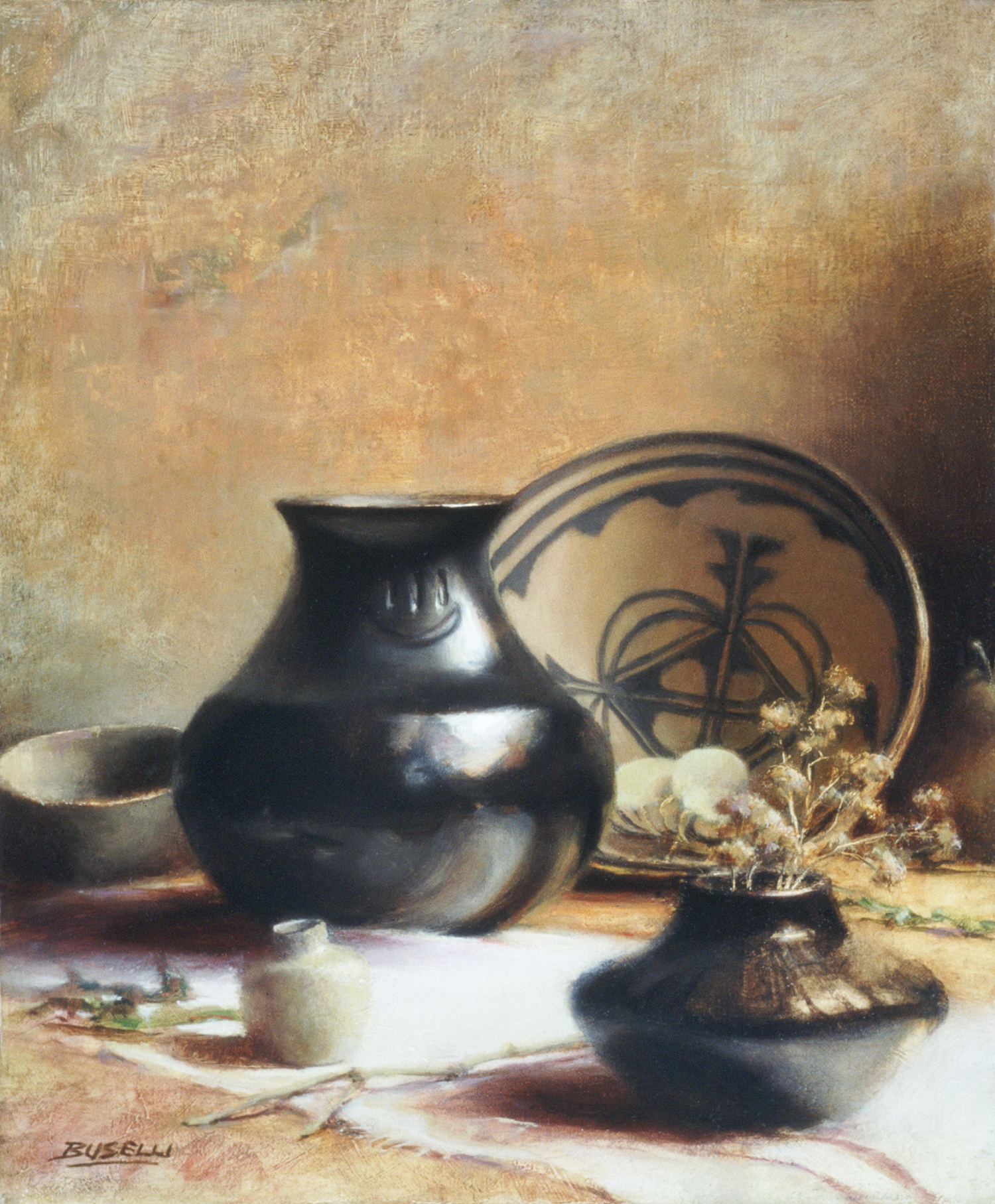   BLACKWARE    MCLARRY FINE ART, AWA EXHIBITION, SANTA FE, NM   oil on linen | 18" x 15" 