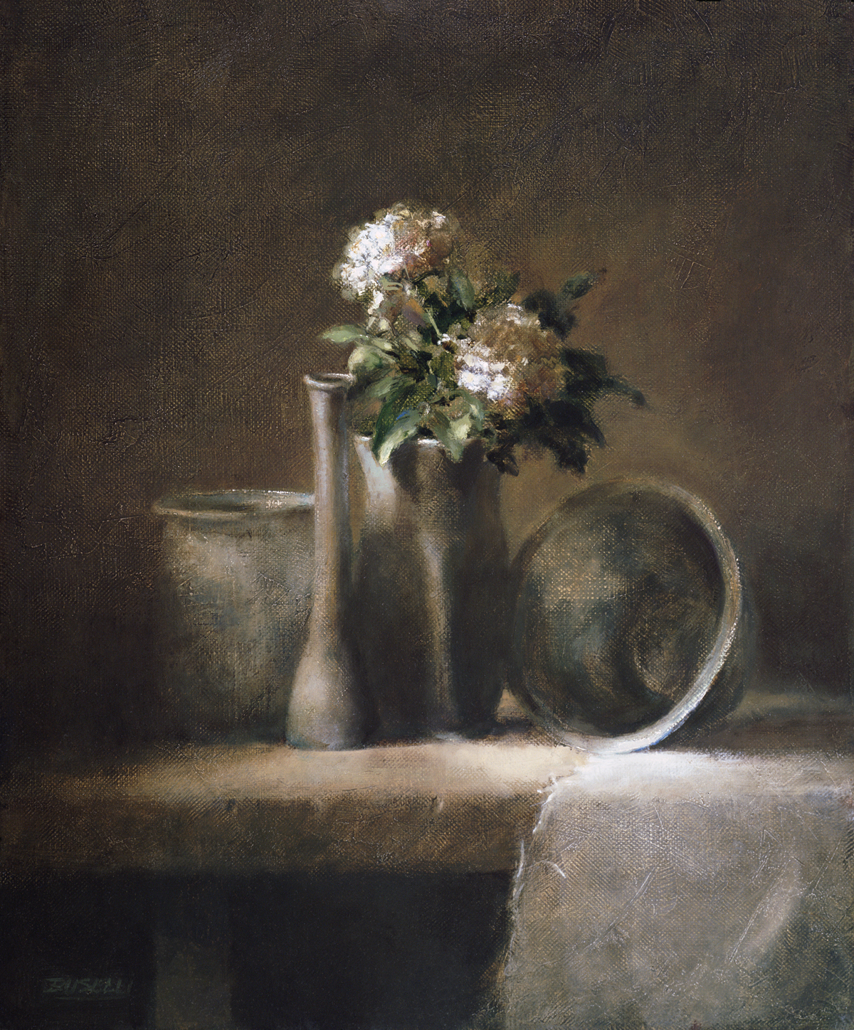   OLD ROMAN GLASS   oil on linen | 18" x 15" 