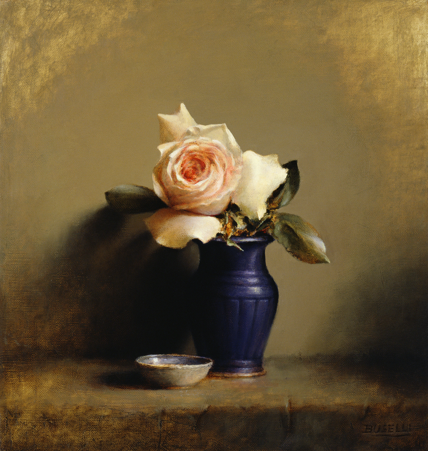   STUDY OF A ROSE    BEST IN SHOW | AMERICAN WOMEN ARTISTS   oil on linen | 16" x 15" 