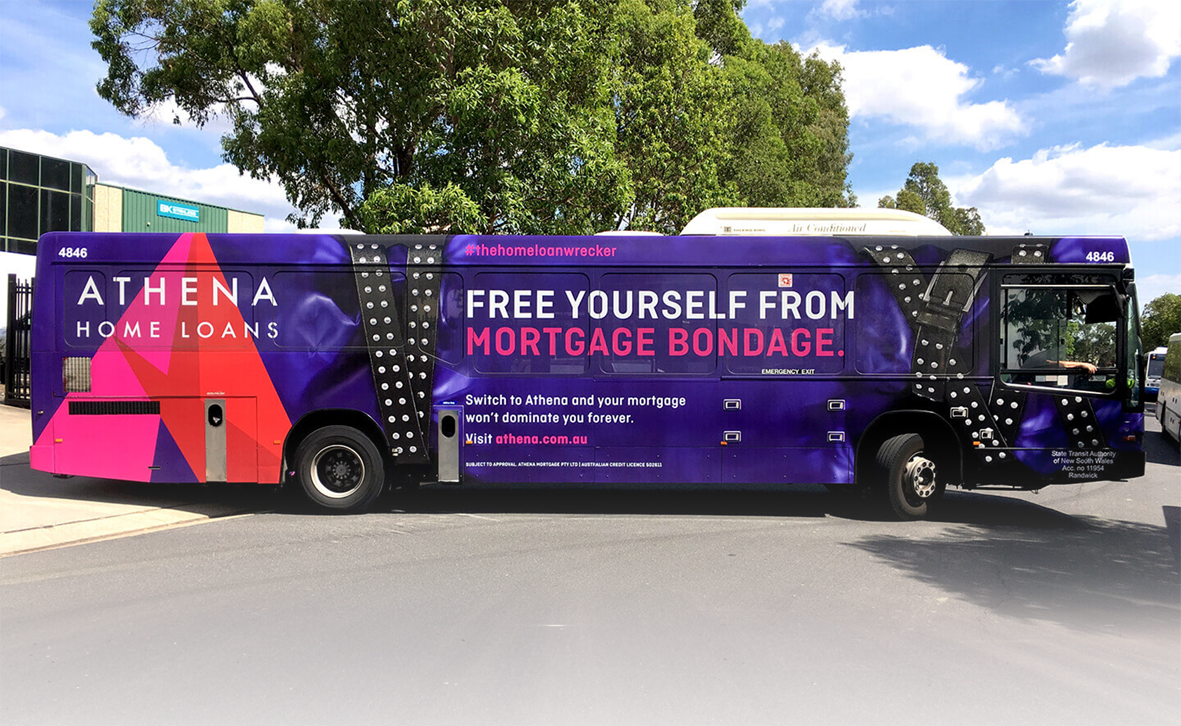 Athena Bus Wrap