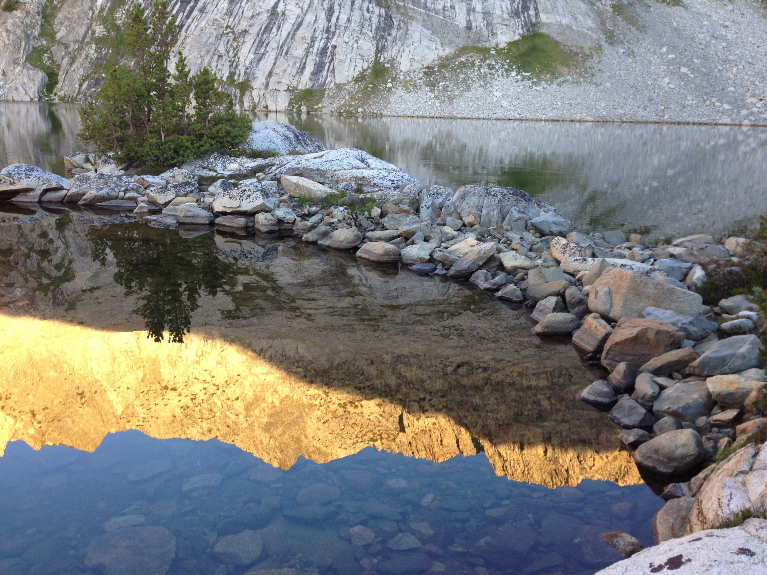 Window Peak Lake Morning reflection