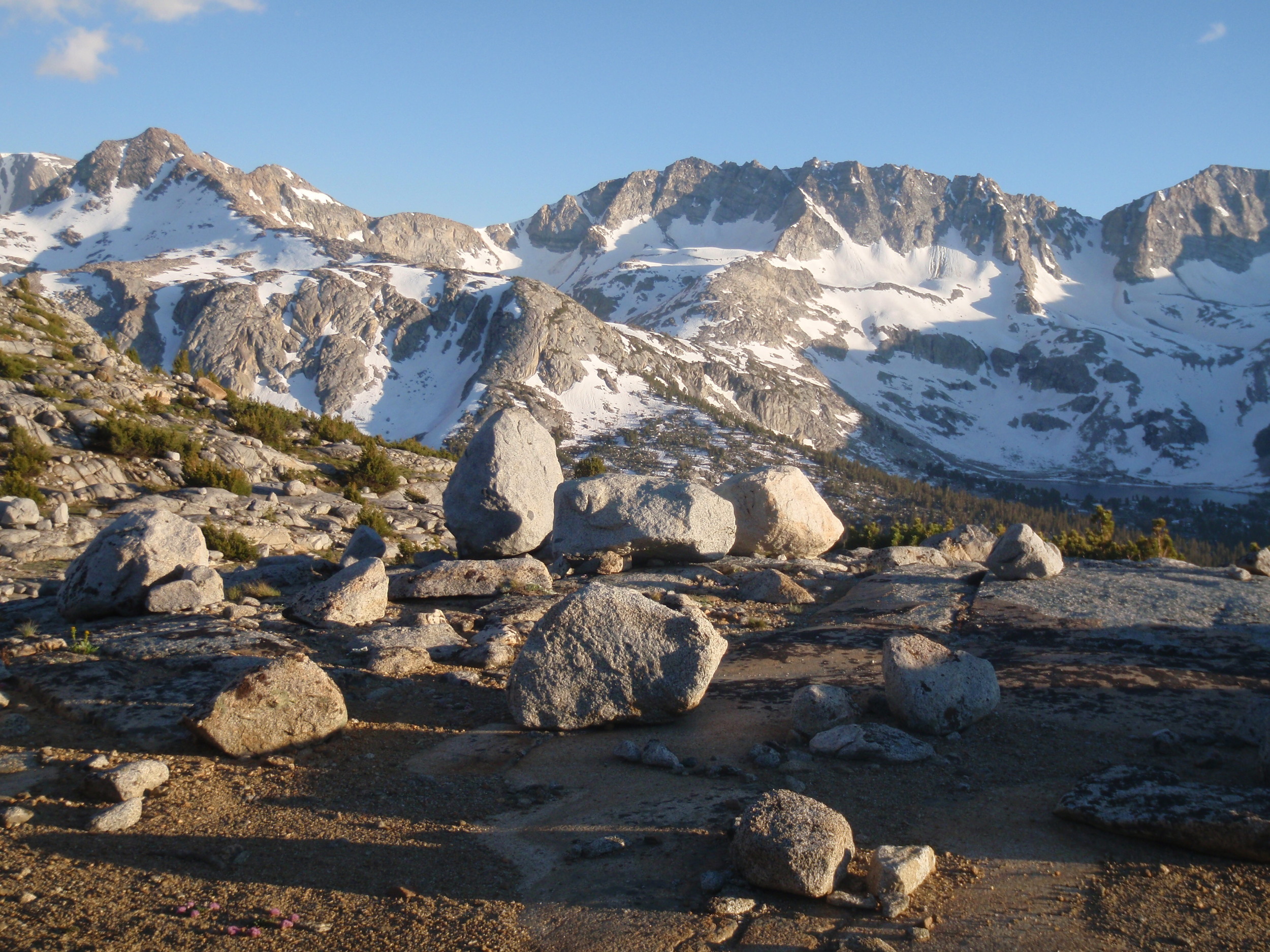 Glacier Divide from Humphreys Basin